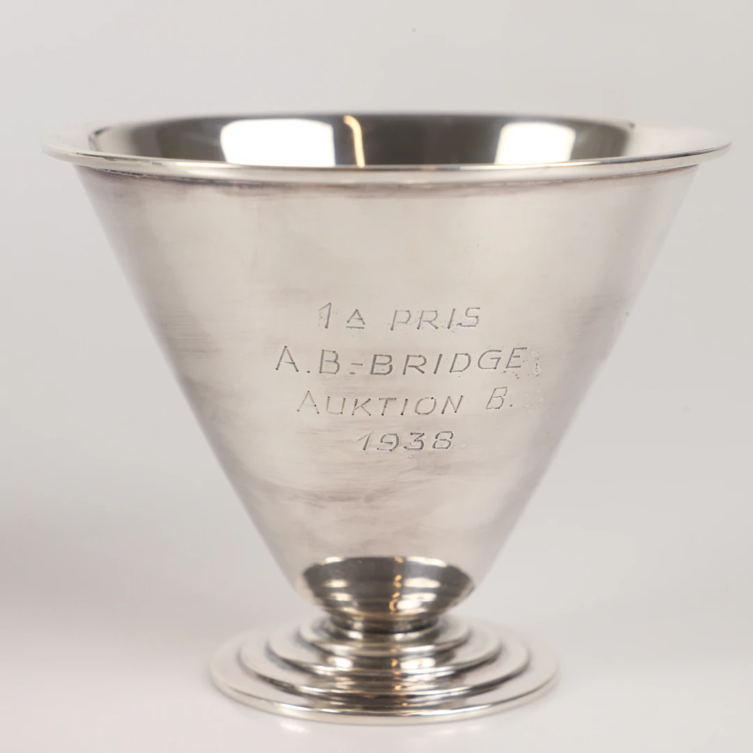 POKAL, silver, K. Anderson, Stockholm, 1936.