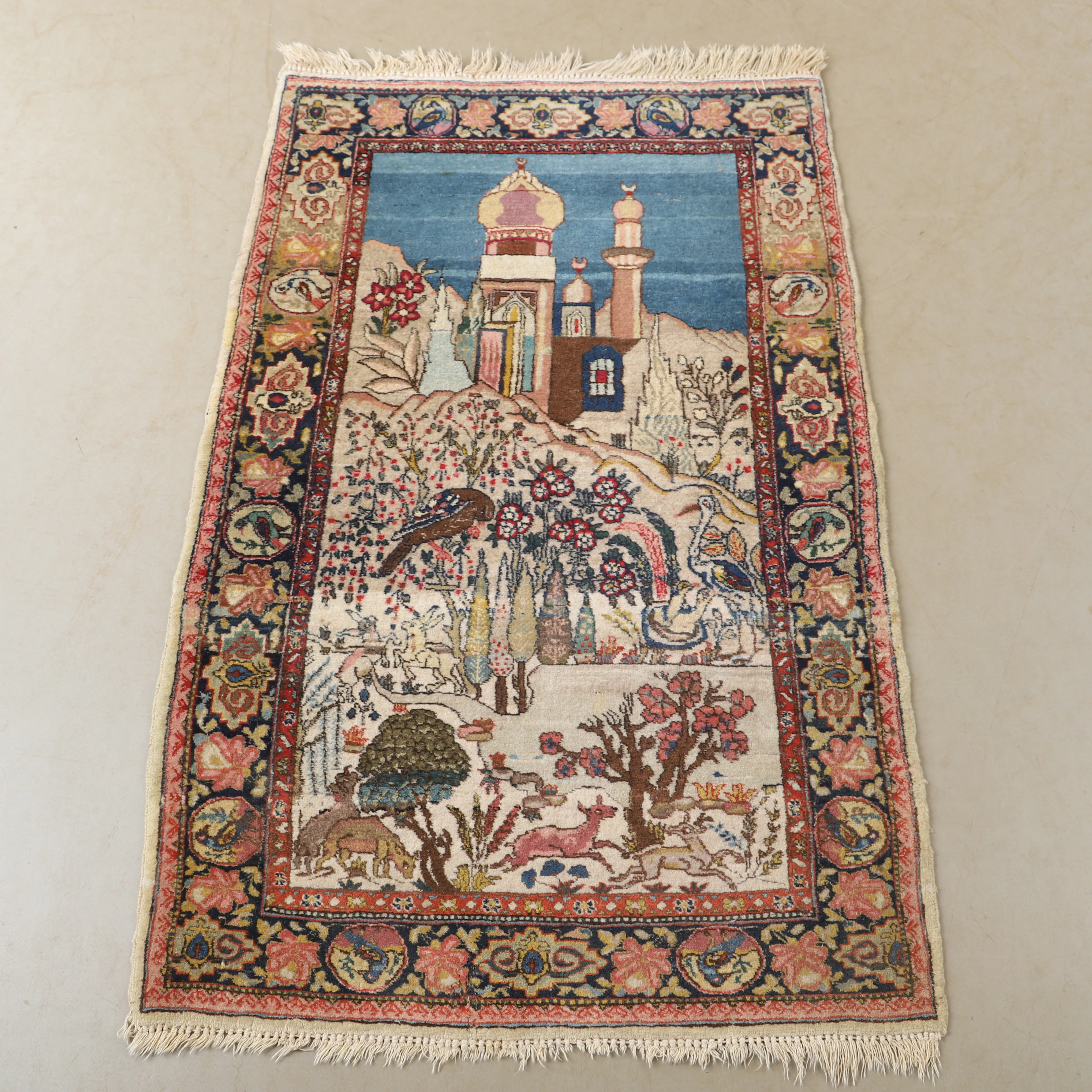 MATTA, orientalisk, figural, 129 x 82 cm.