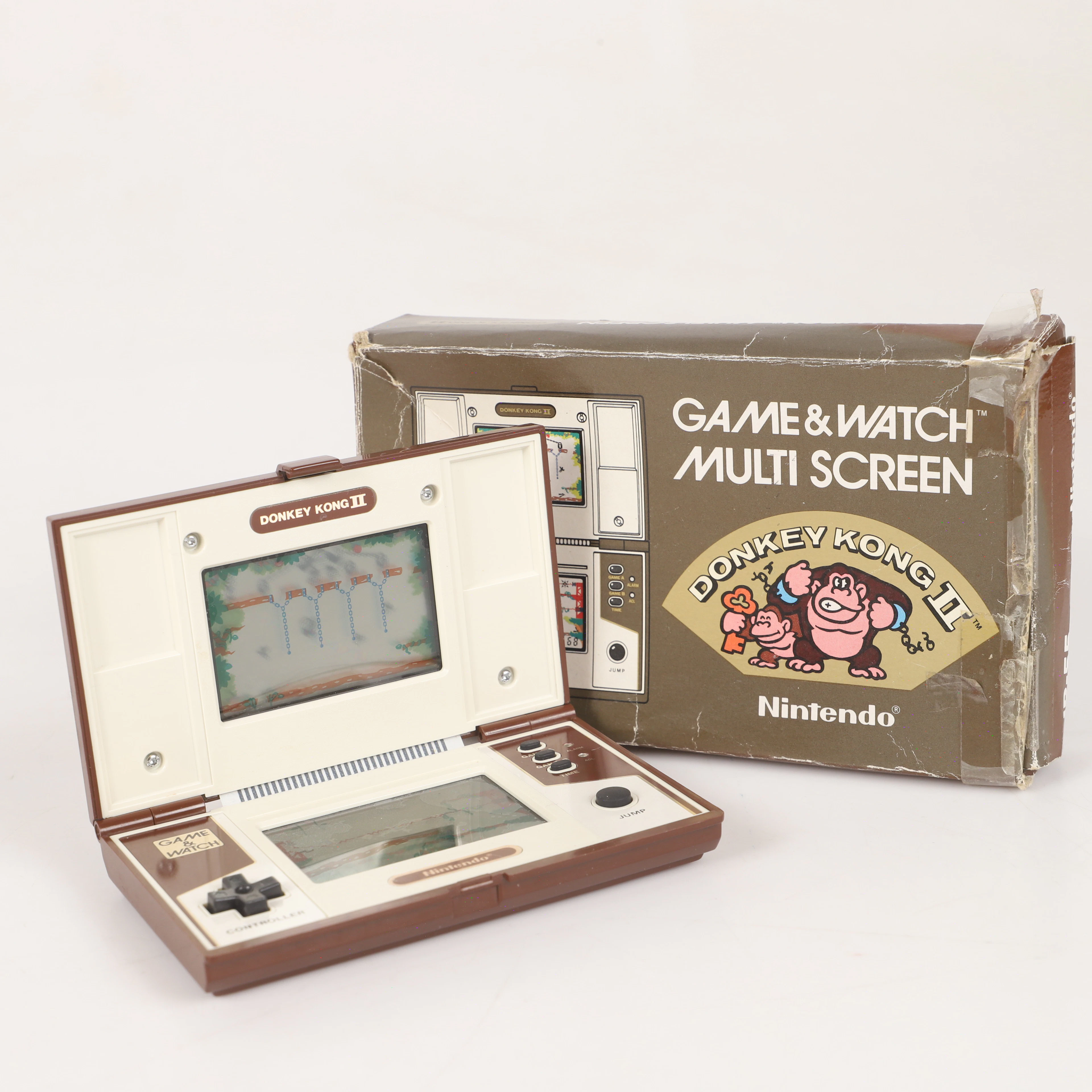 GAME & WATCH-SPEL, "Donkey Kong II", Nintendo, Japan, 1983.