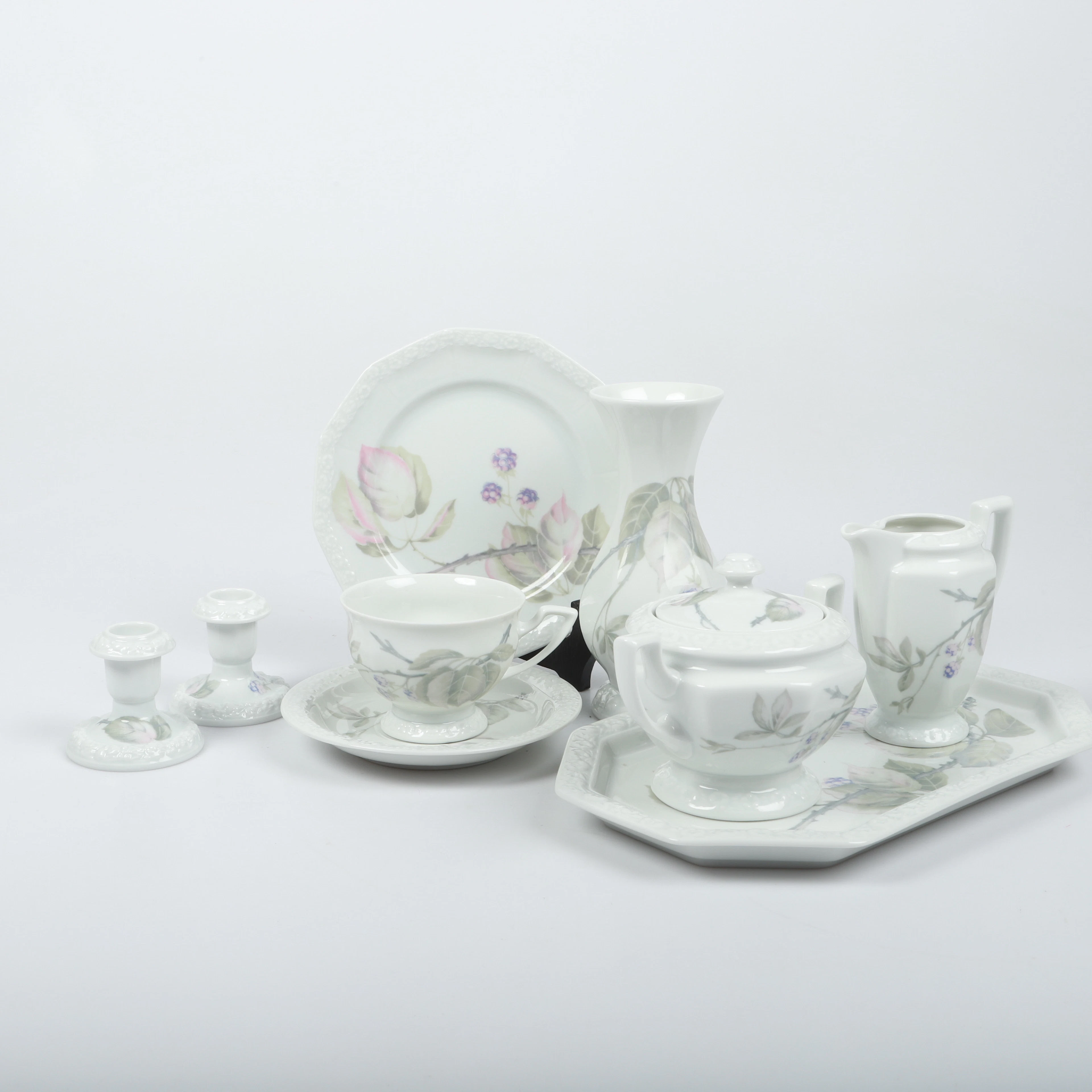 KAFFESERVIS, 42 delar, "Maria Björnbär", porslin, Rosenthal, Tyskland.