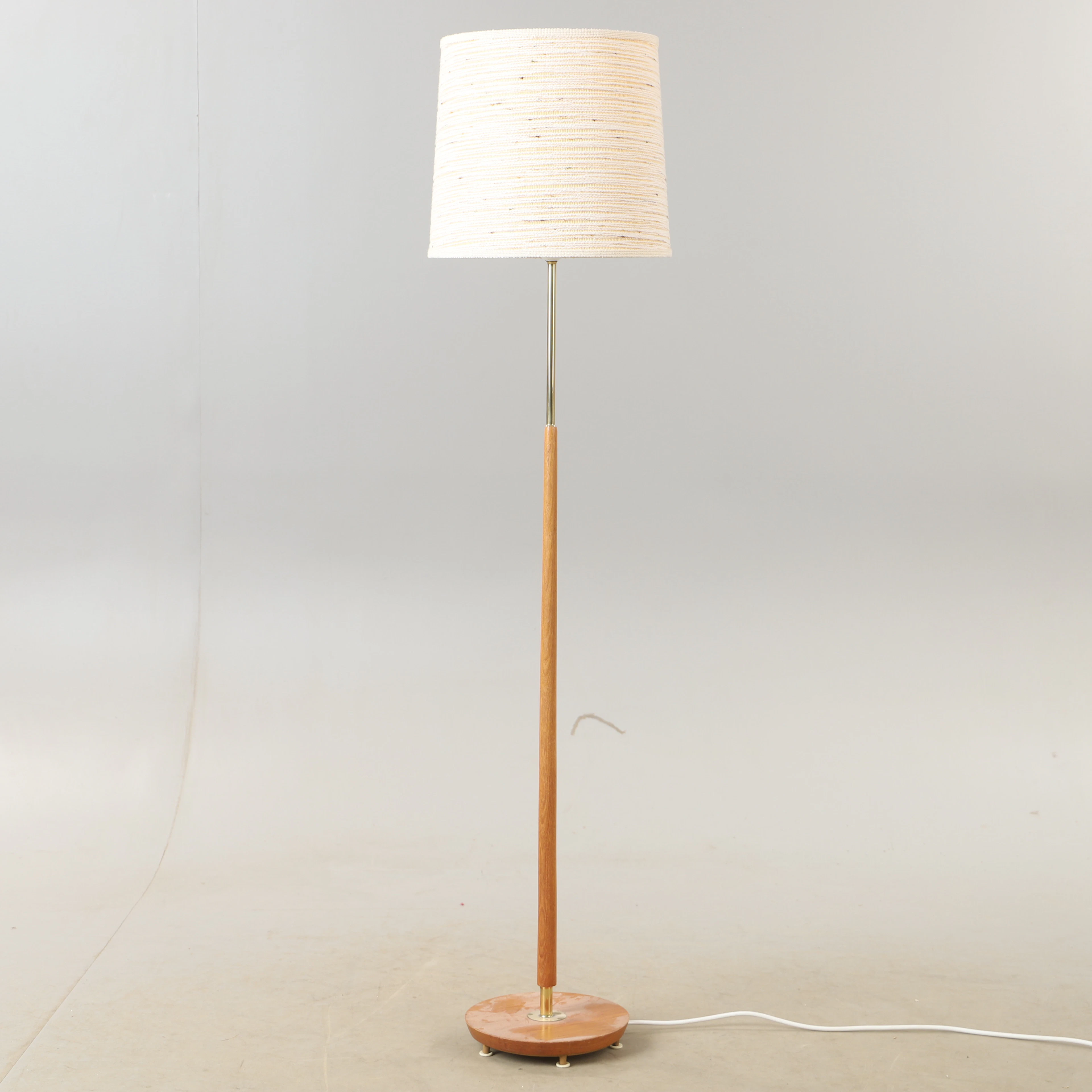 GOLVLAMPOR, teak, ÖA, 1900-talets mitt.