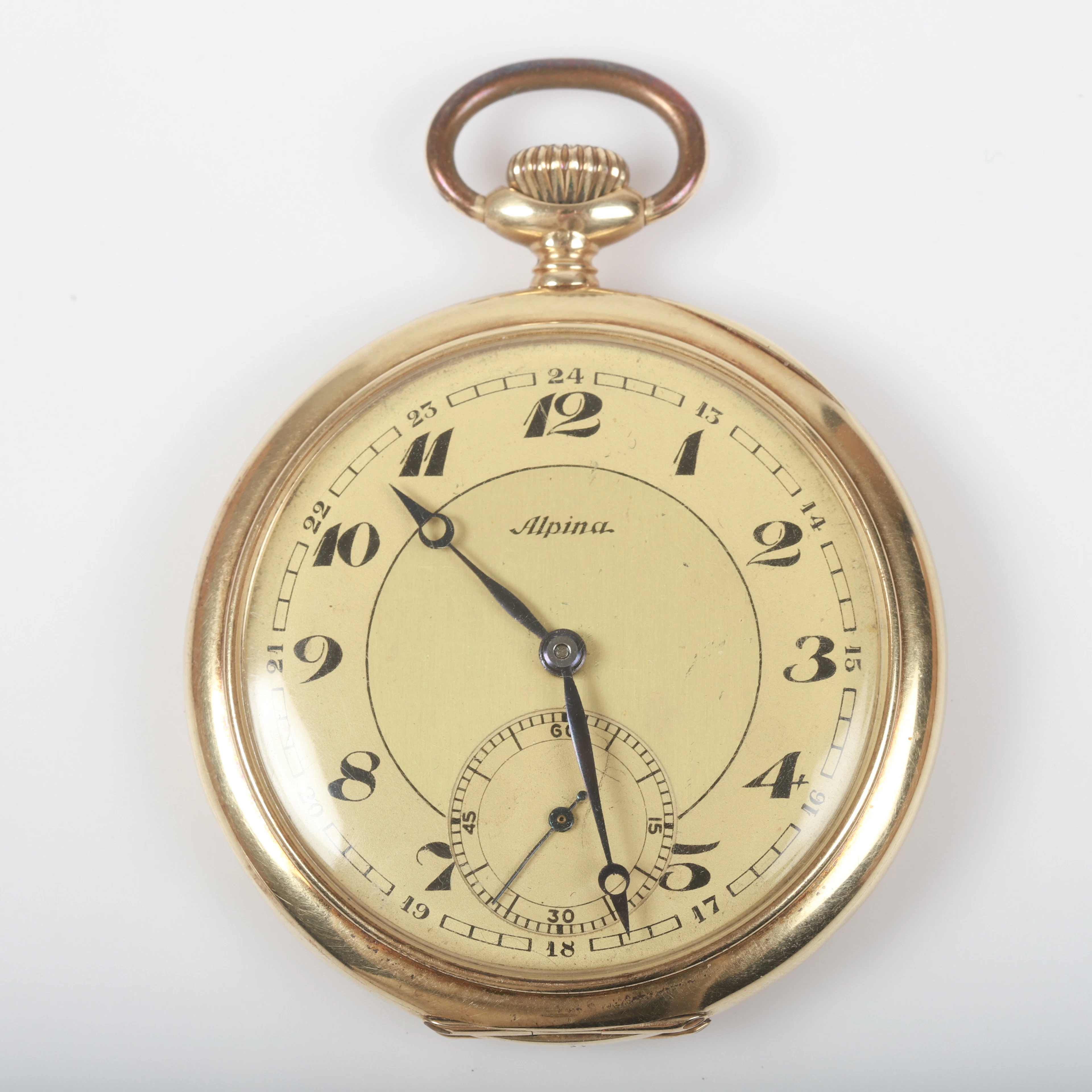 FICKUR, Alpina, 14 K guld.