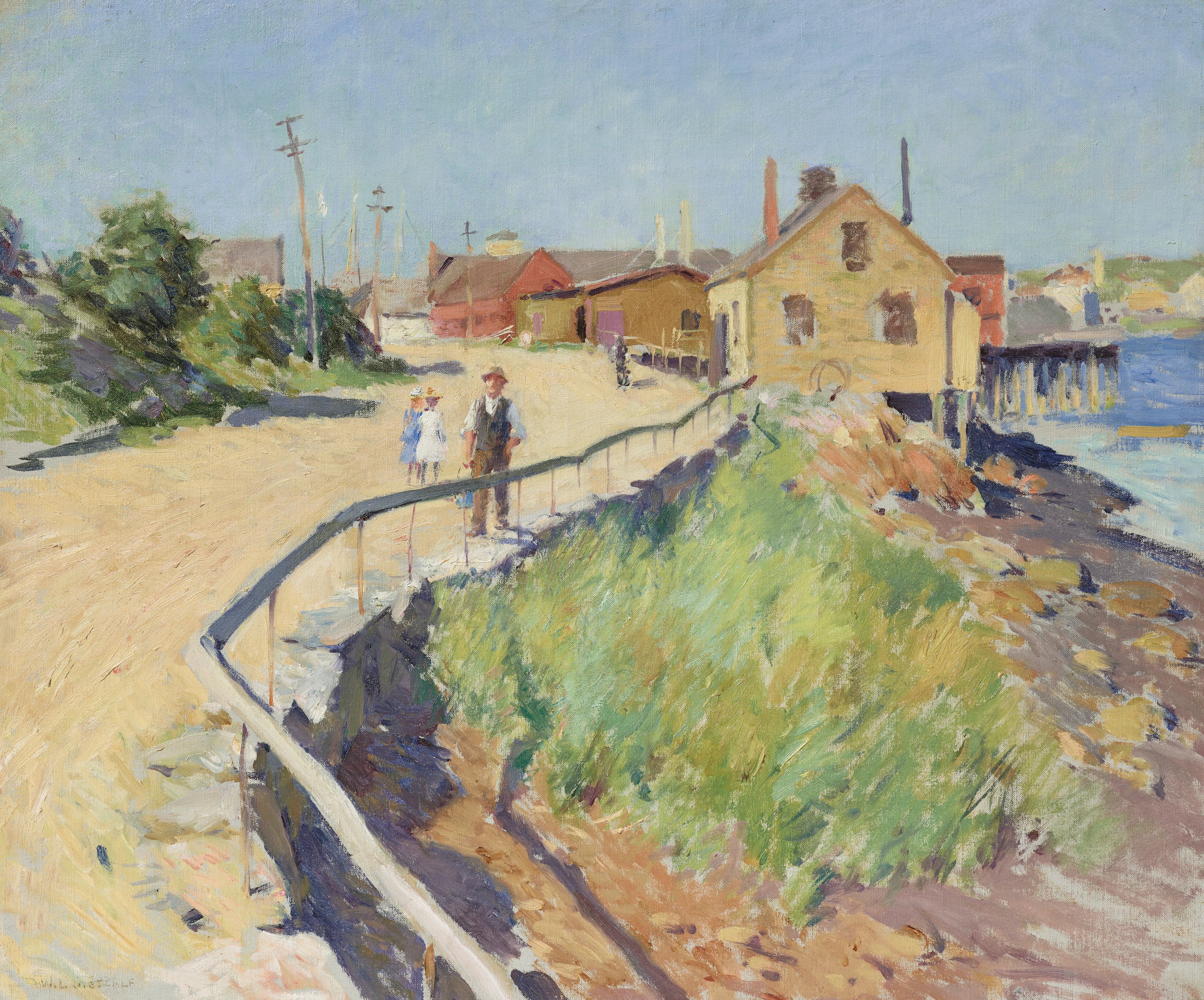 WILLARD LEROY METCALF (1858-1925)