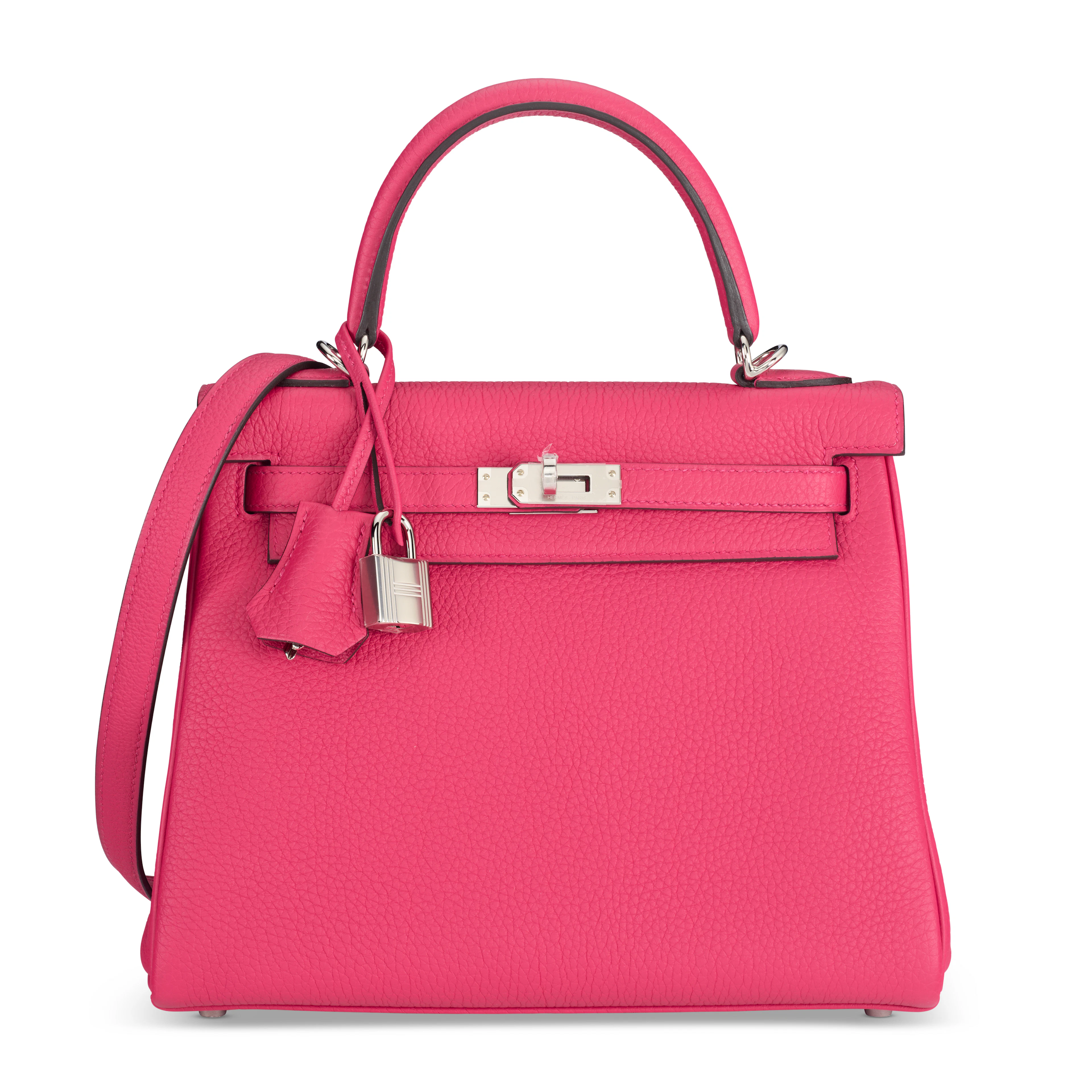 A ROSE MEXICO TOGO RETOURNÉ KELLY 25 WITH PALLADIUM HARDWARE