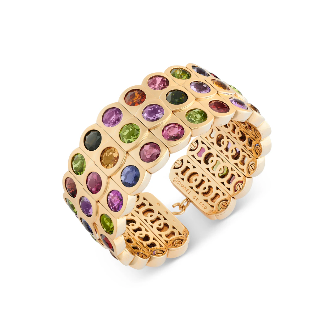 CHANEL MULTI-GEM BANGLE