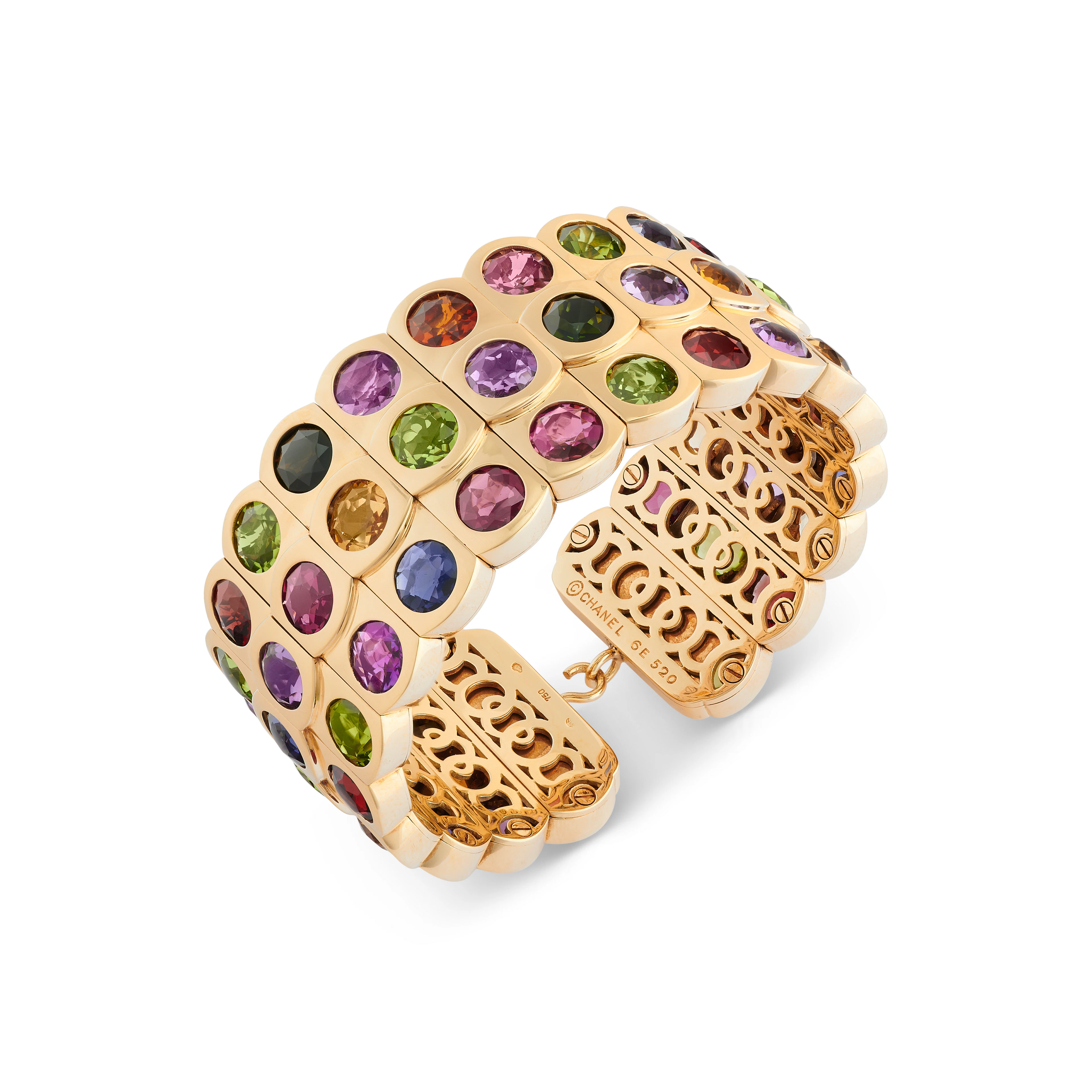 CHANEL MULTI-GEM BANGLE