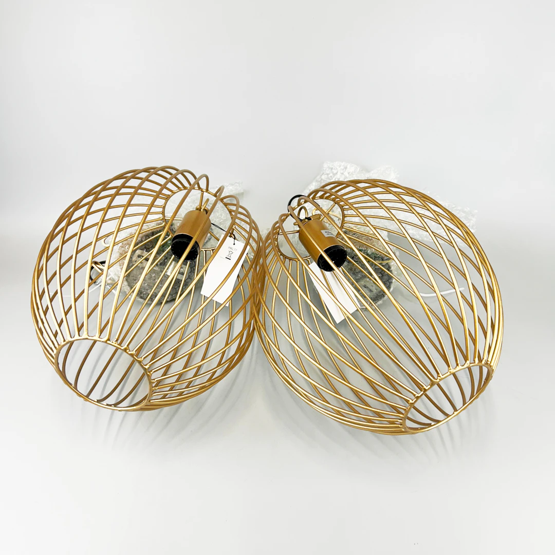 PENDENT CEILING LIGHTS.