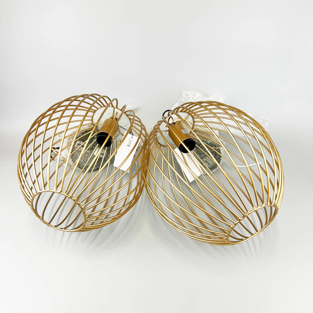 PENDENT CEILING LIGHTS.