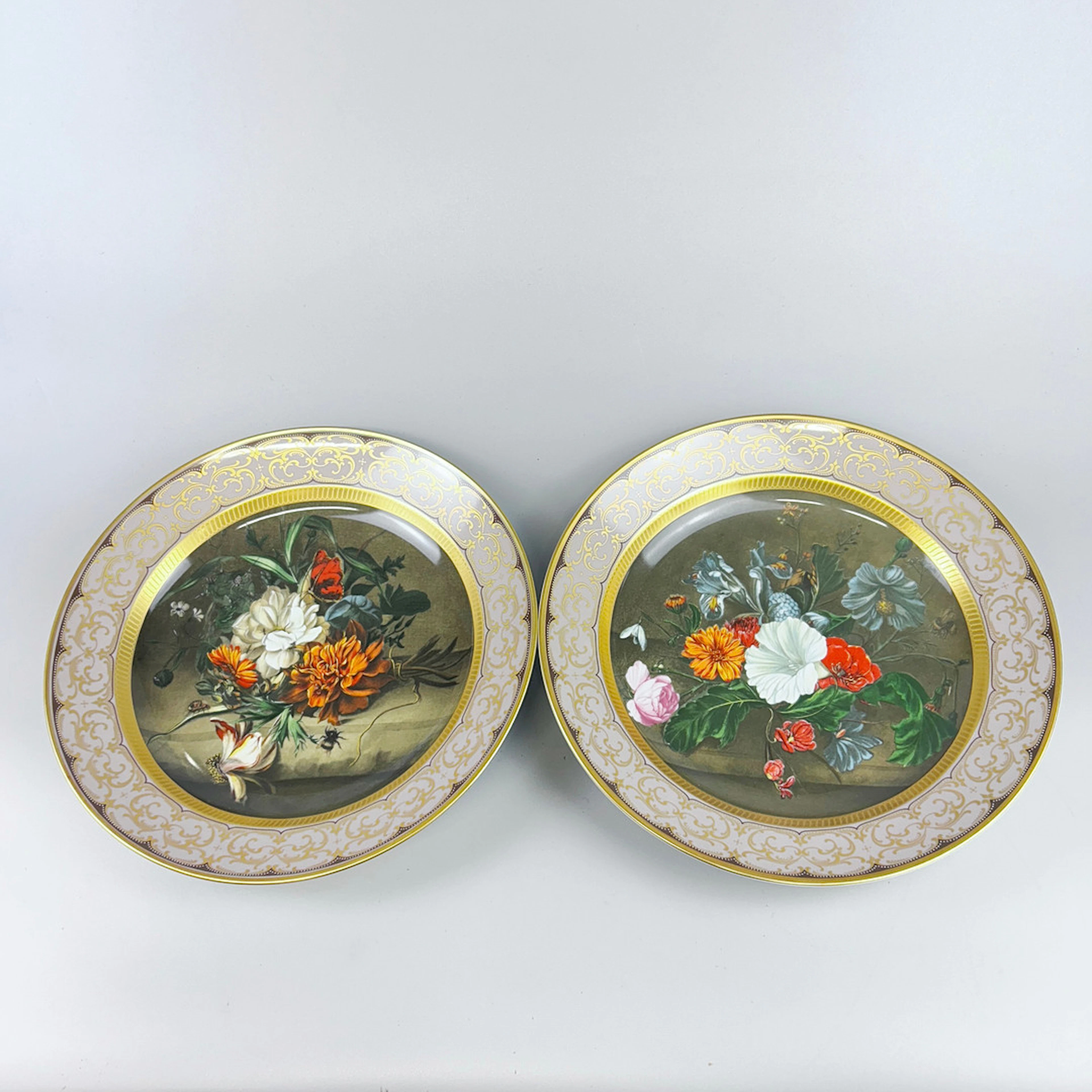 TWO KAISER PLATES.