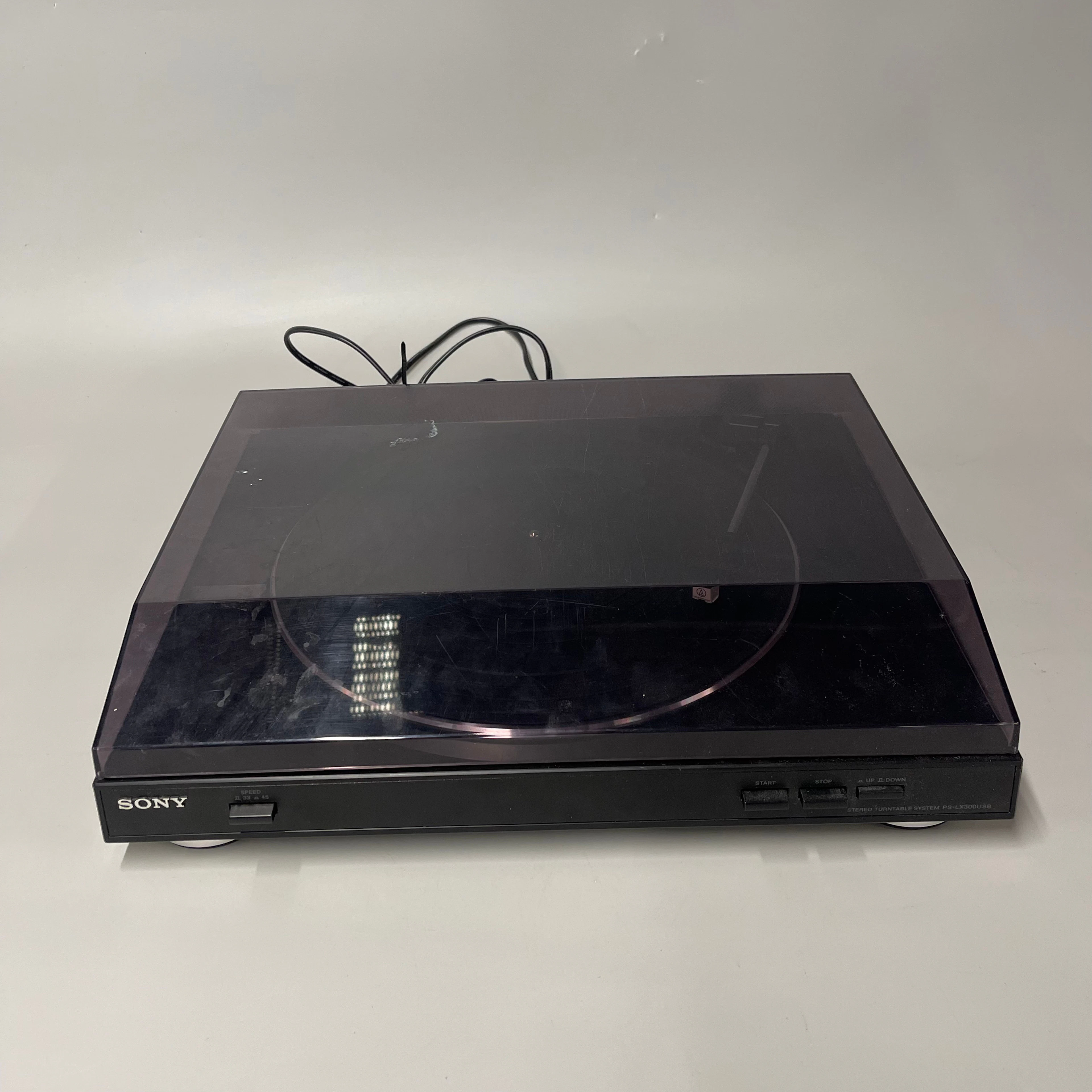 SONY STEREO TURNTABLE.