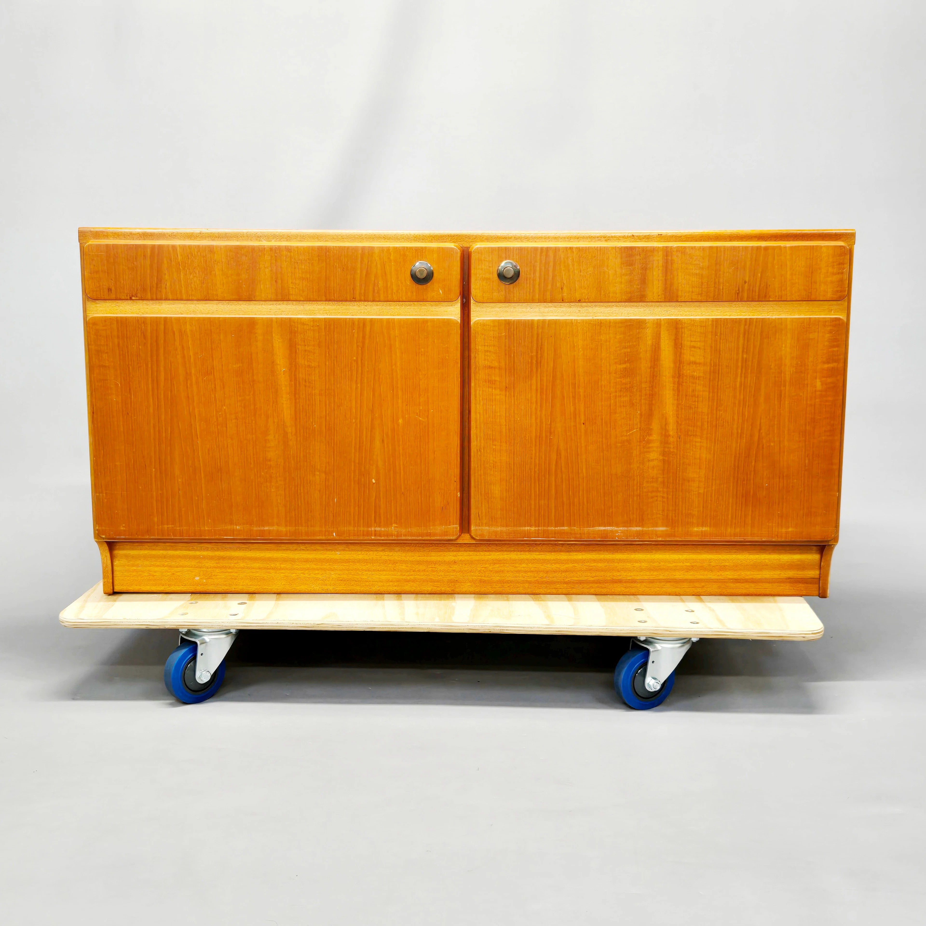 MCINTOSH TEAK SIDEBOARD.