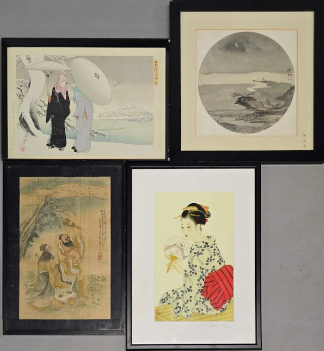 JAPANESE AND CHINESE PRINTS.