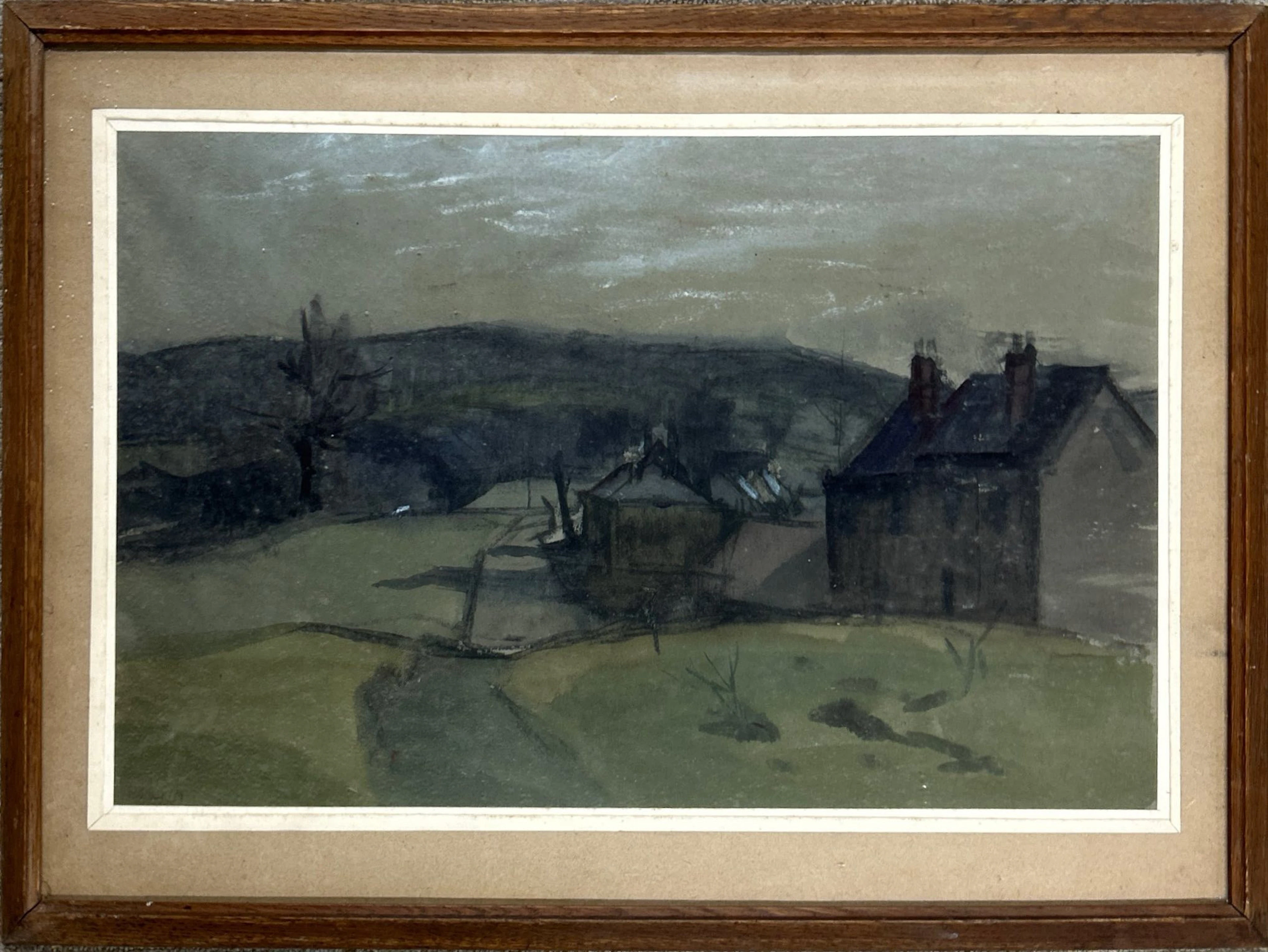 FRAMED WATERCOLOUR.