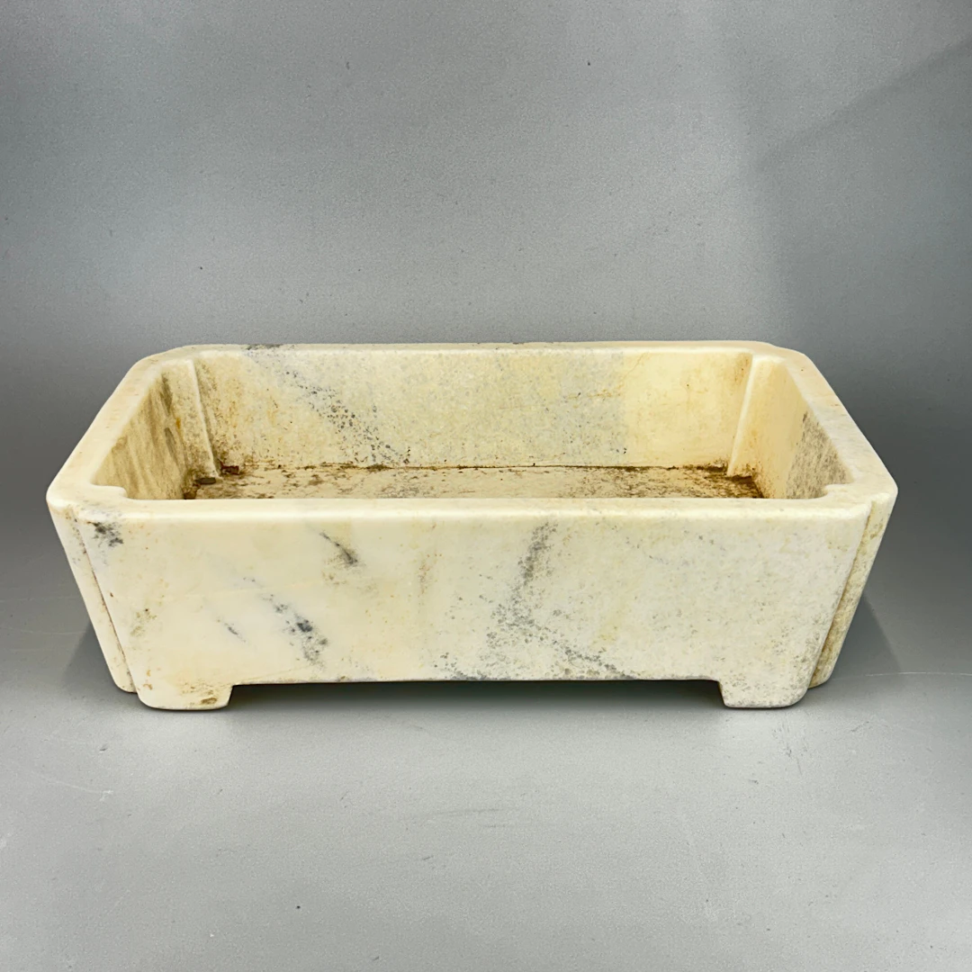 MARBLE BONSAI PLANTER.
