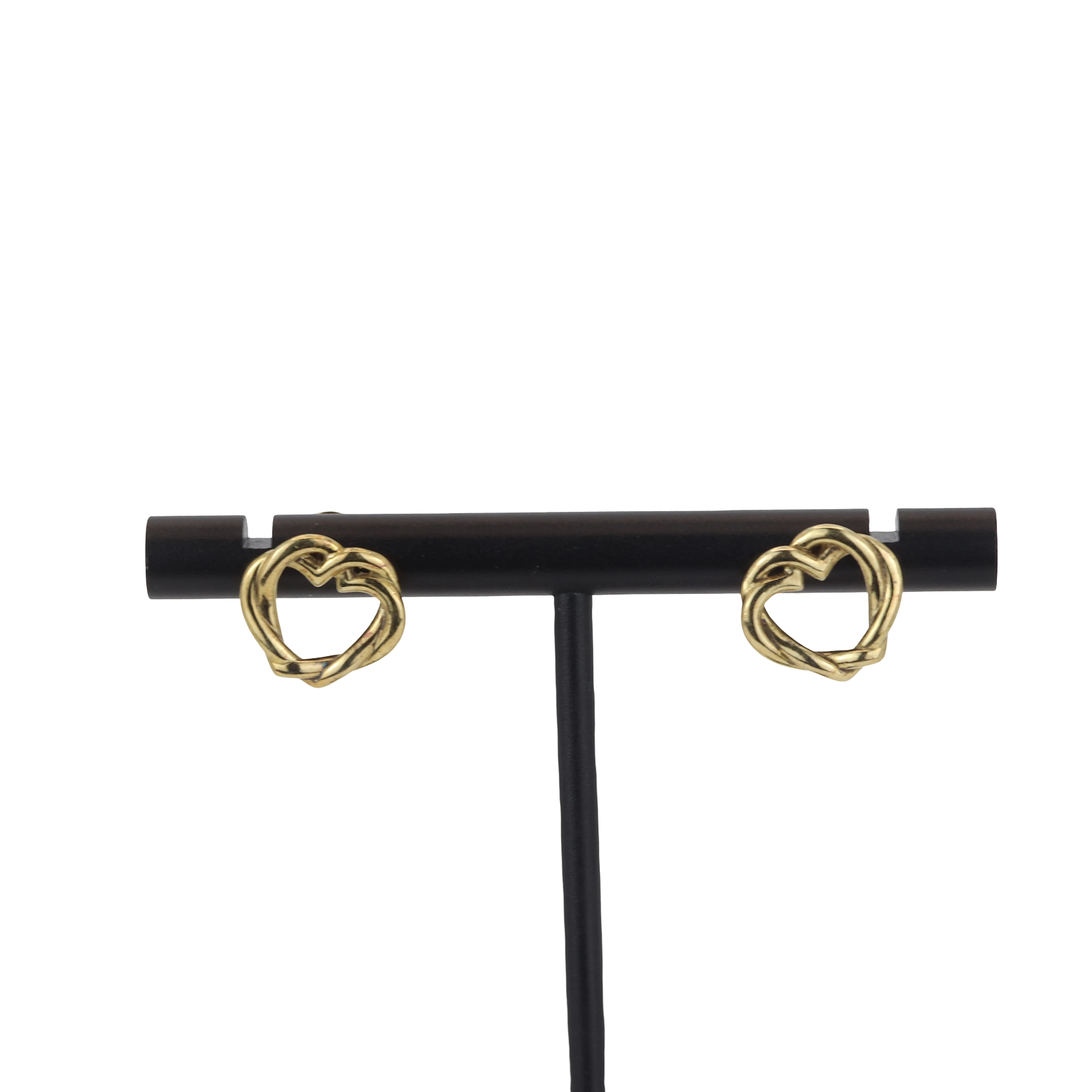LINKS OF LONDON SILVER GILT EARRINGS.
