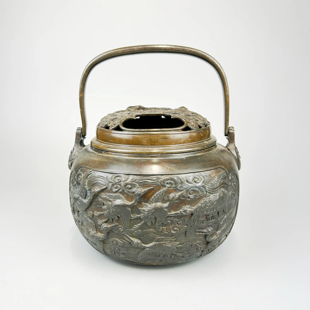 ANTIQUE JAPANESE CENSER.