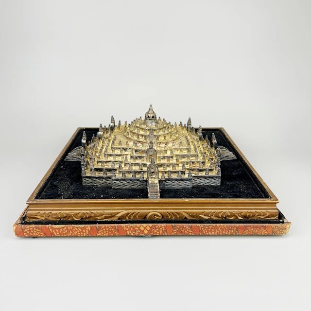 SILVER MODEL OF TEMPLE.