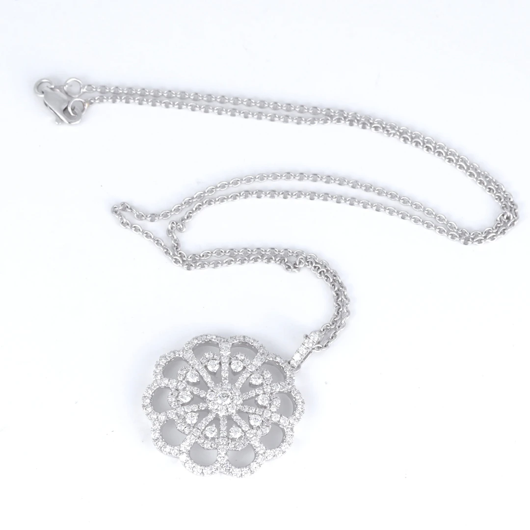 1.55CT DIAMOND PENDANT.