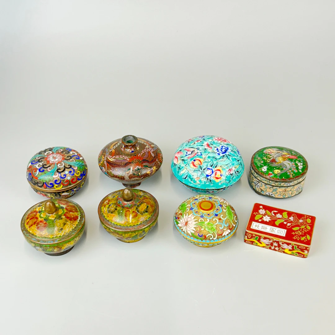 CLOISONNÉ BOXES ETC.