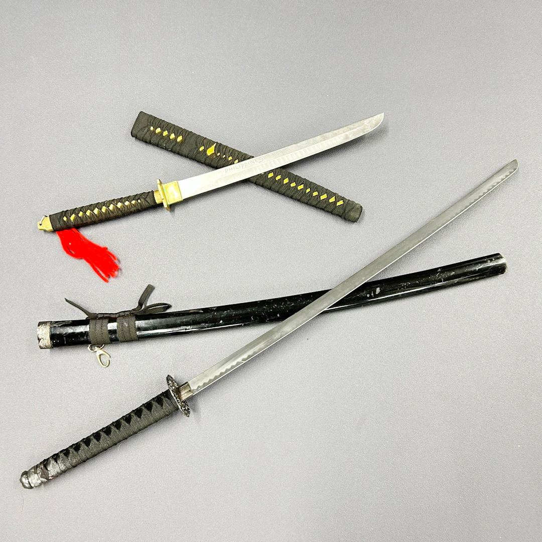 SAMURAI SWORD AND TANTO.