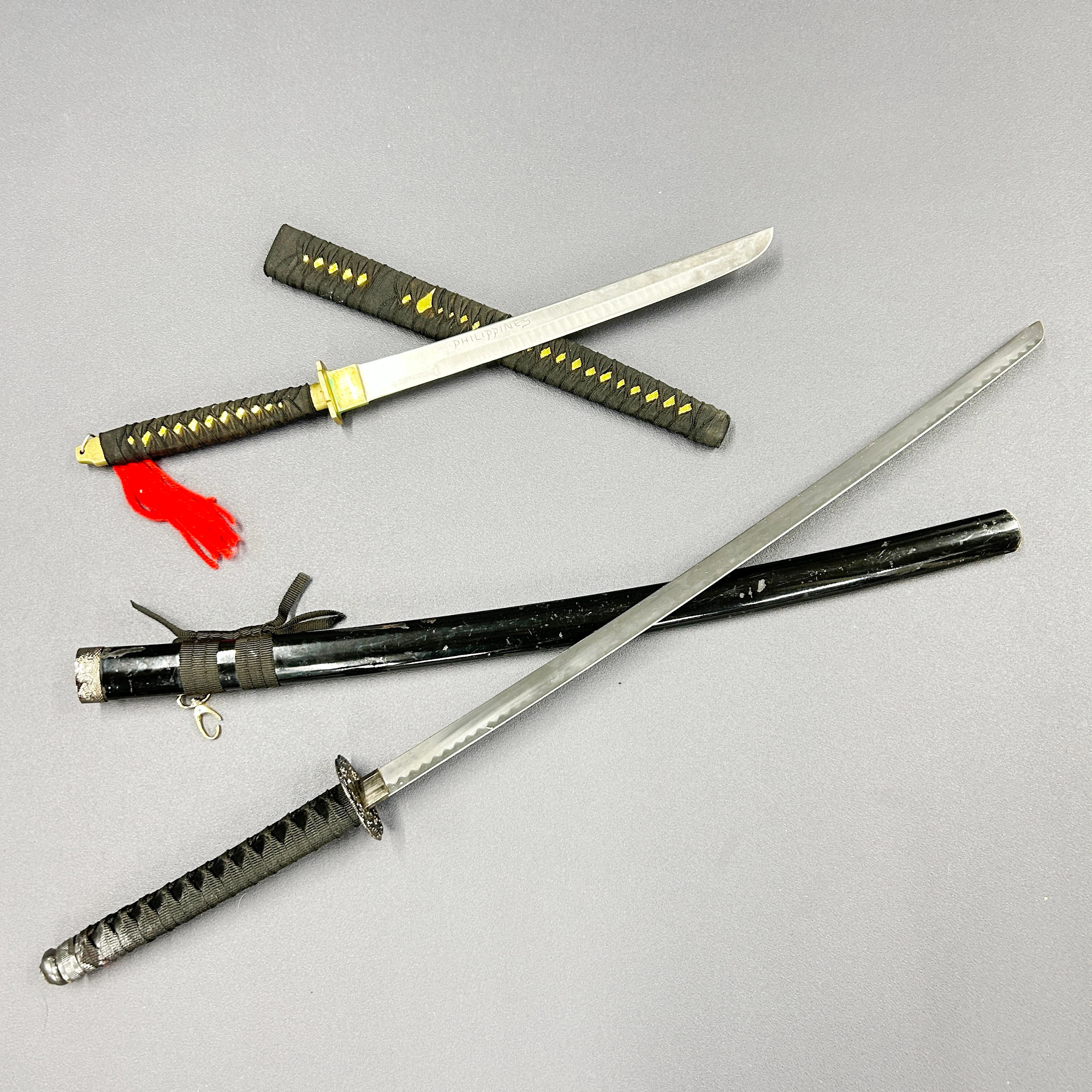 SAMURAI SWORD AND TANTO.