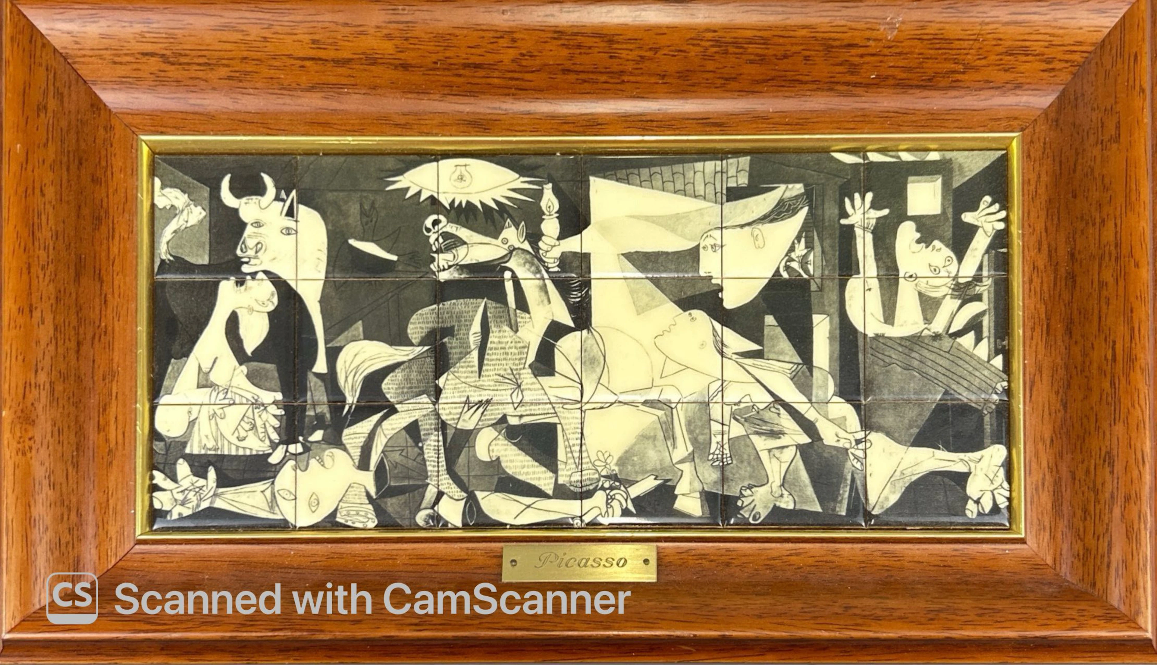 REPRODUCTION PICASSO STYLE MURAL.