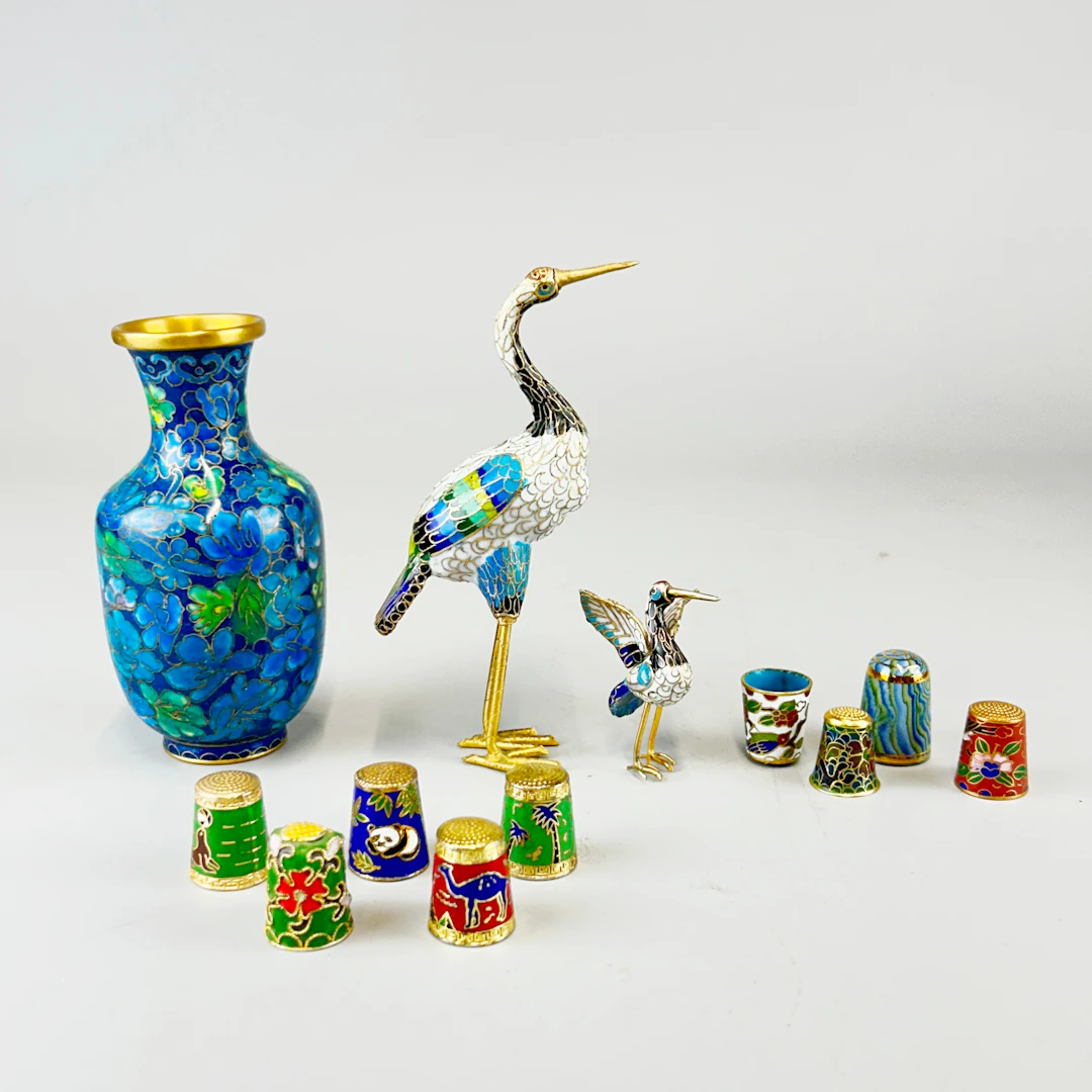 CLOISONNÉ ITEMS ETC.