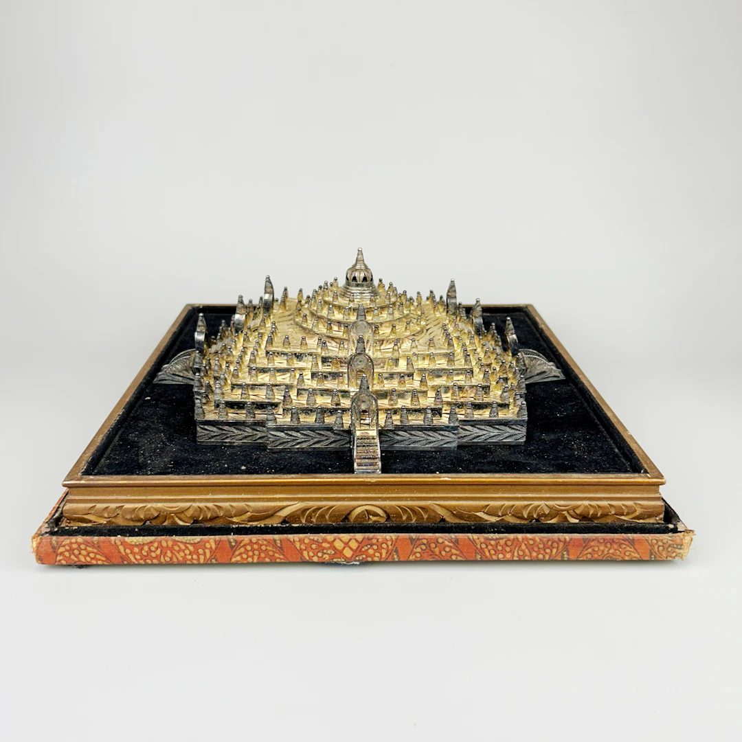 SILVER MODEL OF TEMPLE.