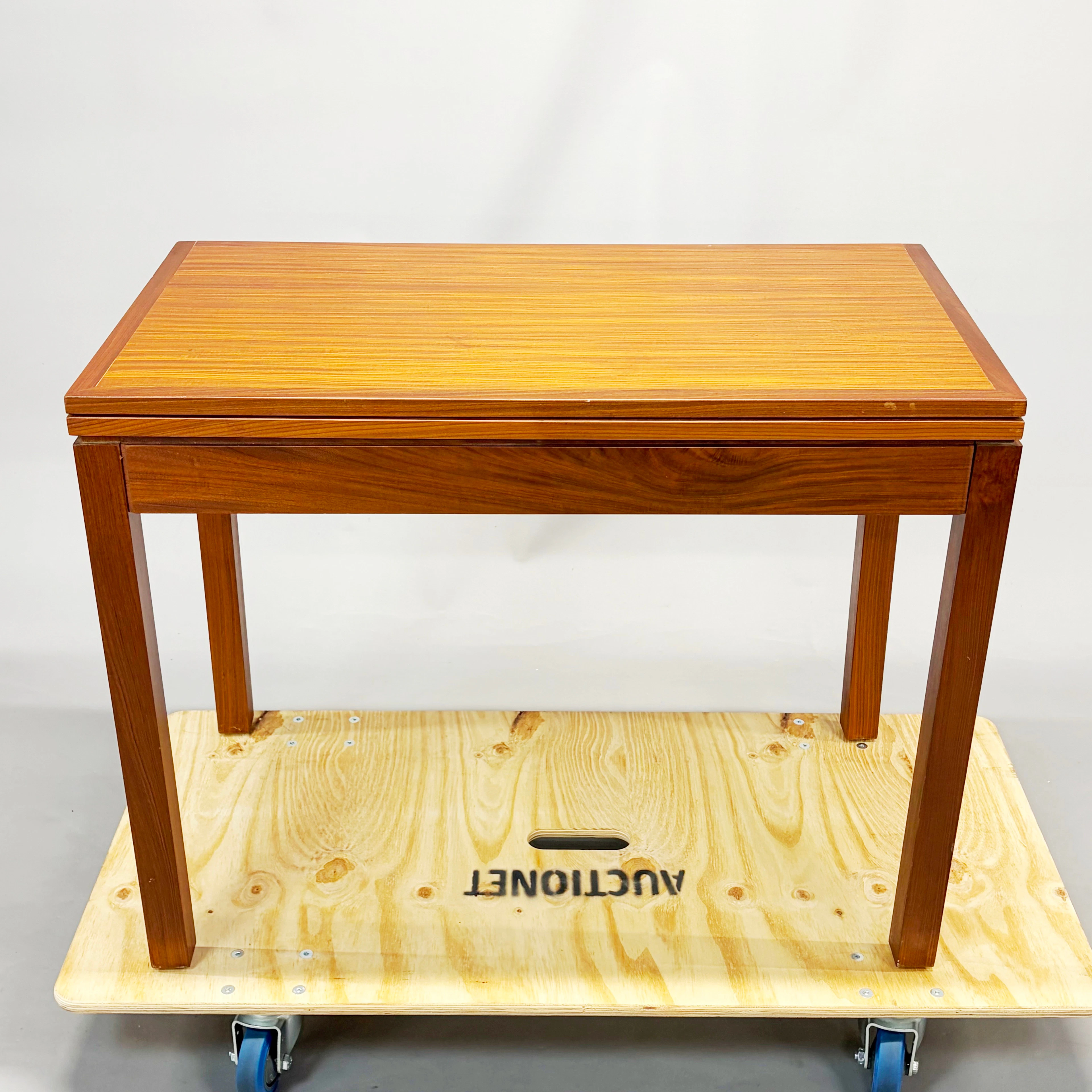 TEAK GAMES TABLE.