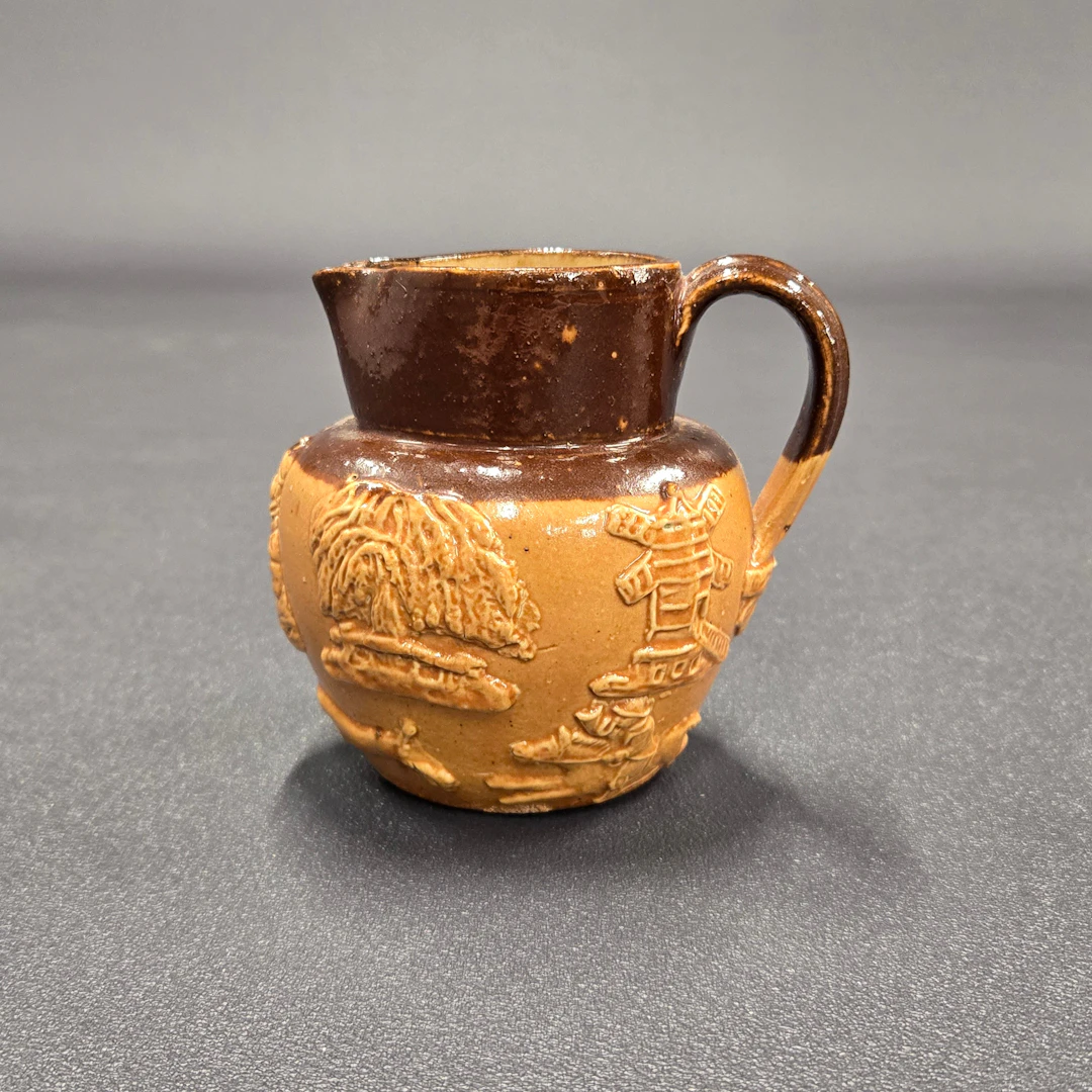 19TH C JAMES CARROLL JUG.