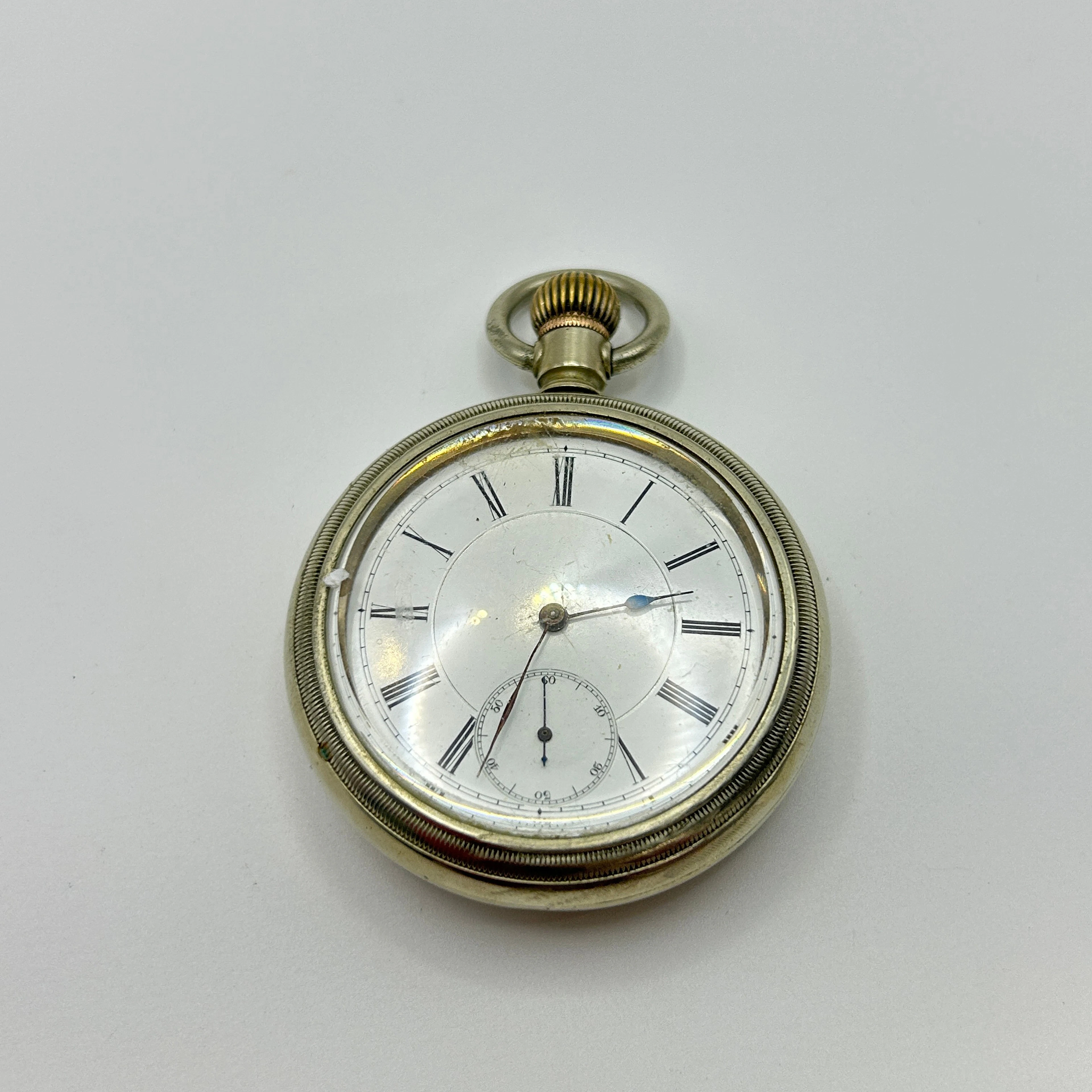 ANTIQUE LONGINES POCKET WATCH.