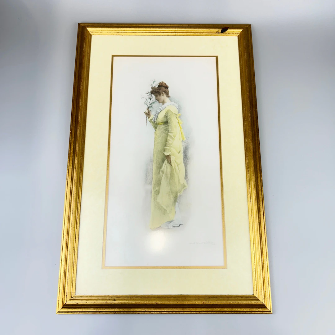 MARCUS STONE SIGNED LITHOGRAPH.