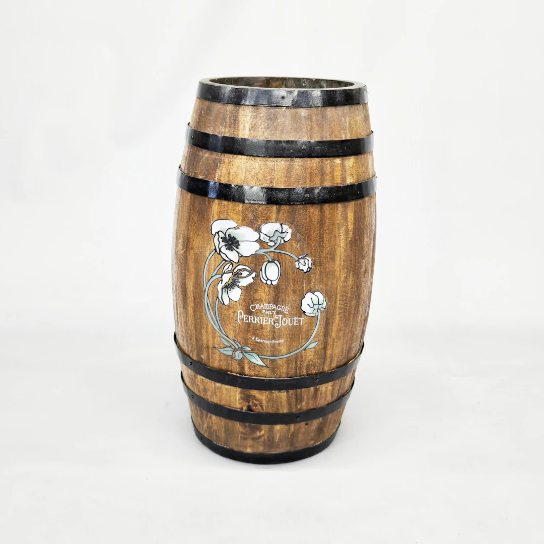 ADVERTISING BARREL.