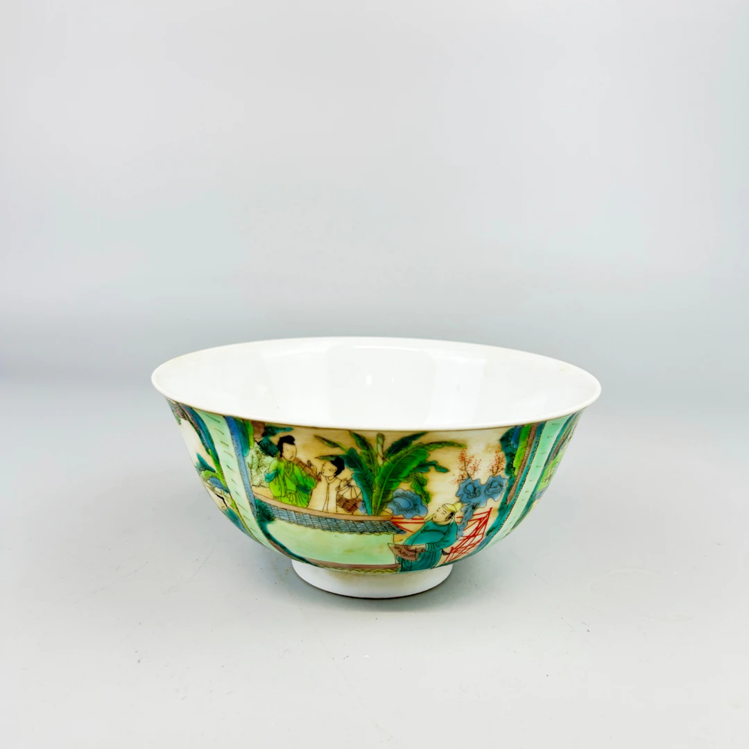 CHINESE PORCELAIN RICE BOWL.