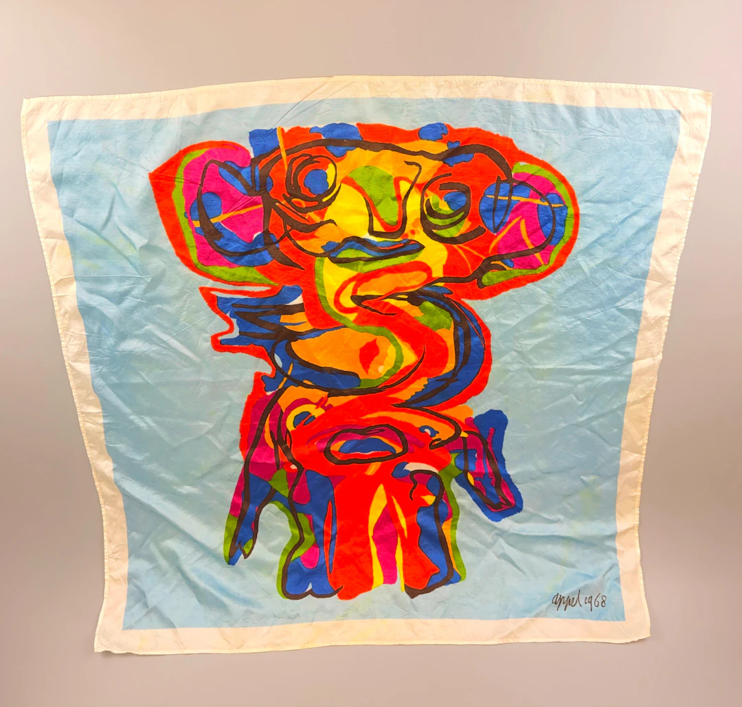 APPEL 1968 SILK SCARF.
