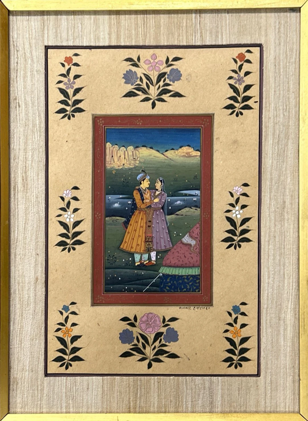 INDIAN WATERCOLOUR.