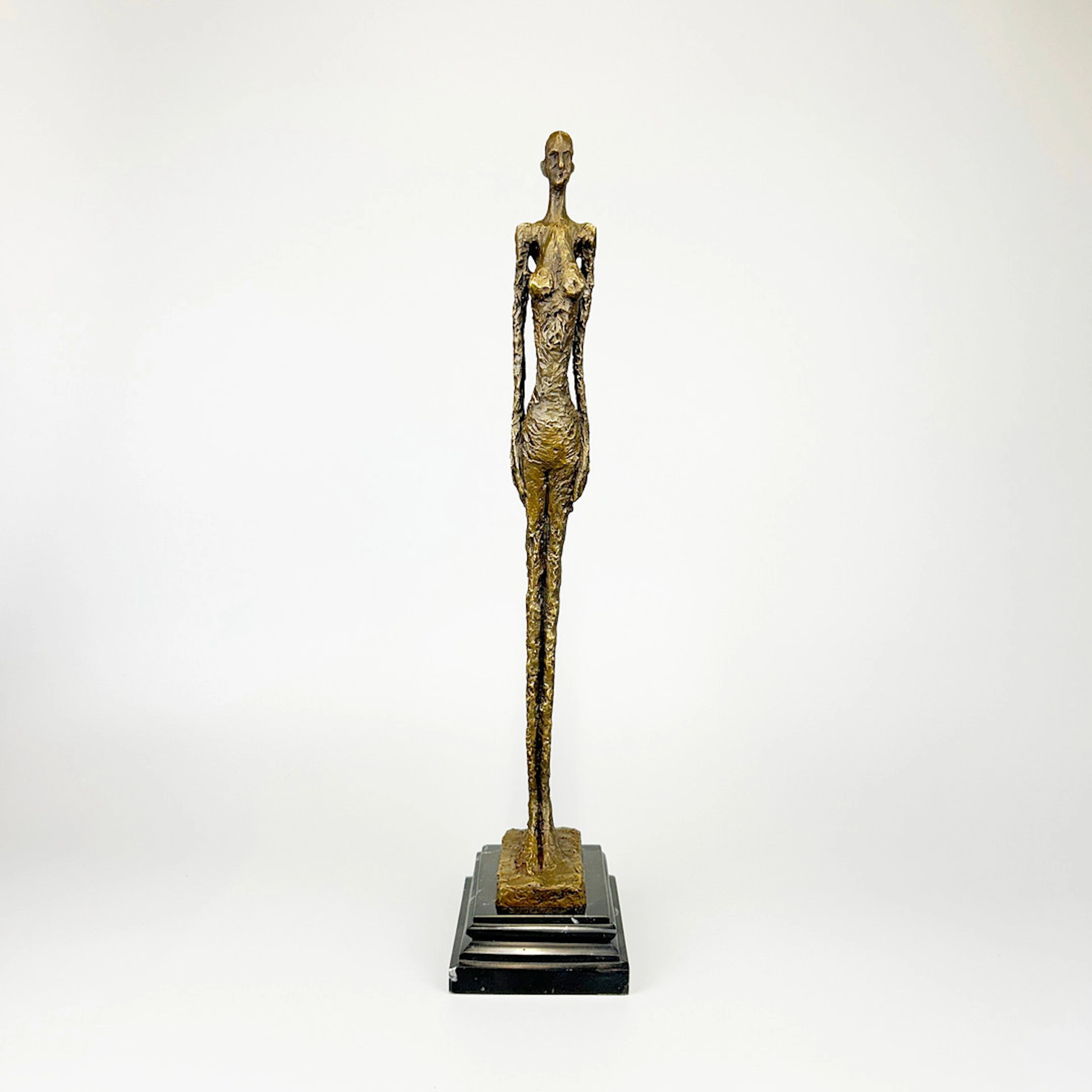 GIACOMETTI STYLE BRONZE.