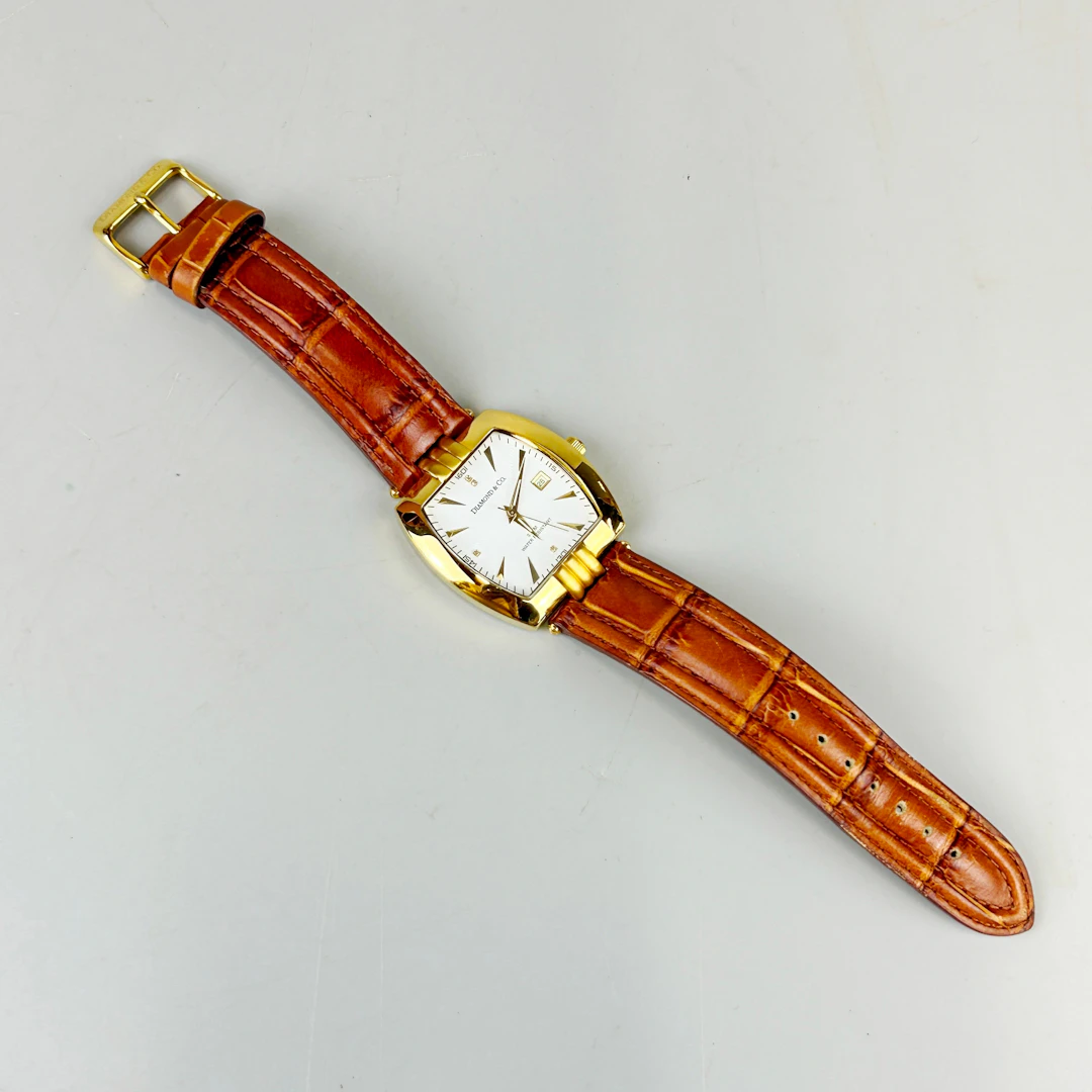 DIAMOND & CO WRISTWATCH.