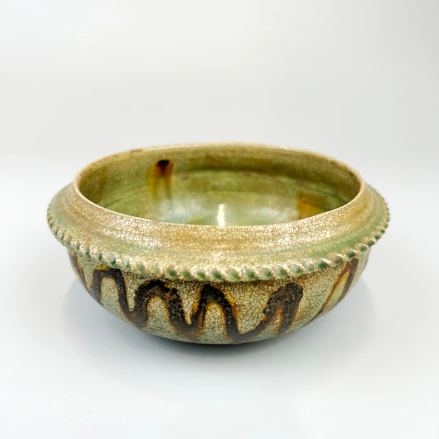 CHINESE POTTERY BOWL.