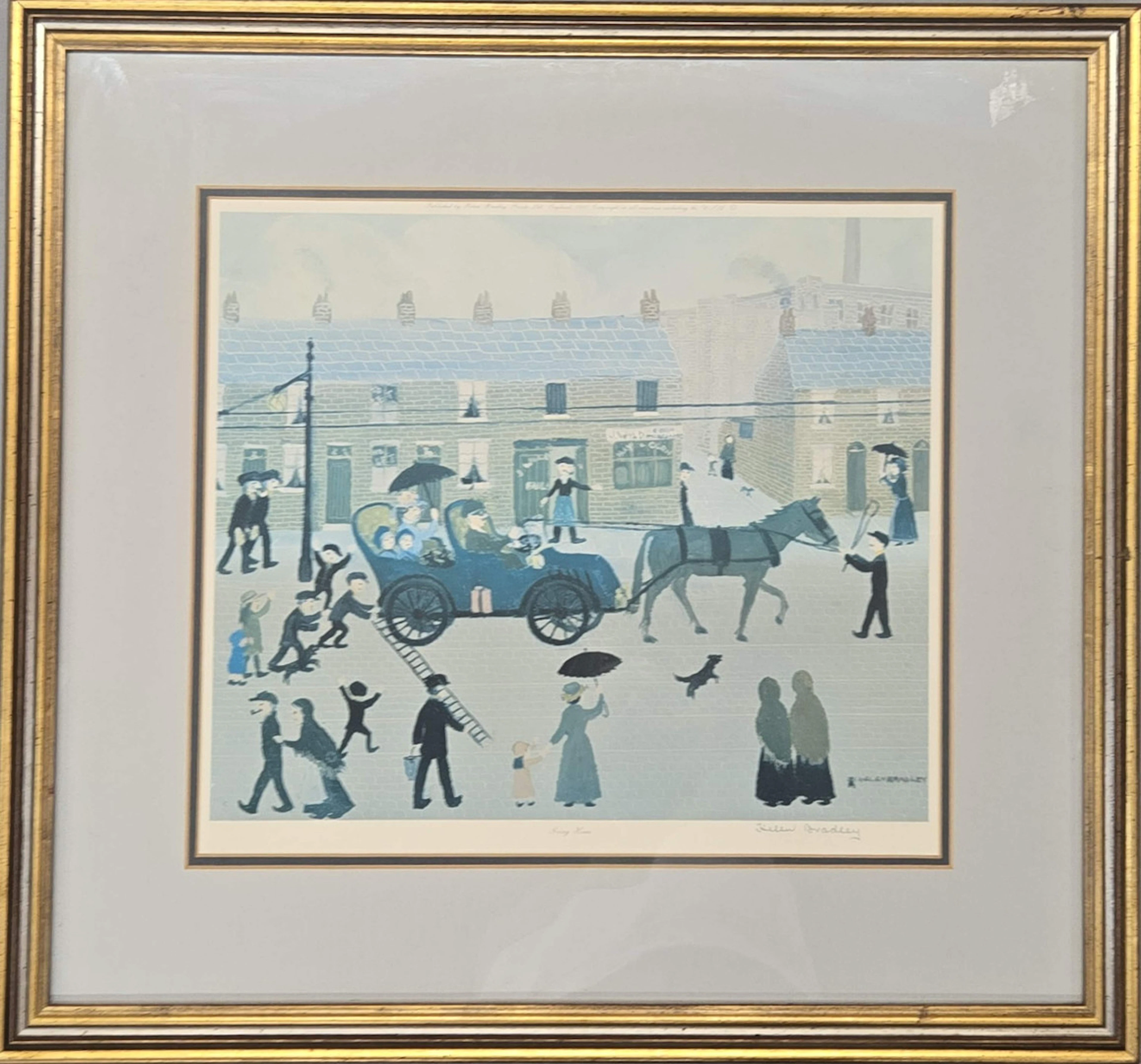 HELEN BRADLEY LITHOGRAPH.