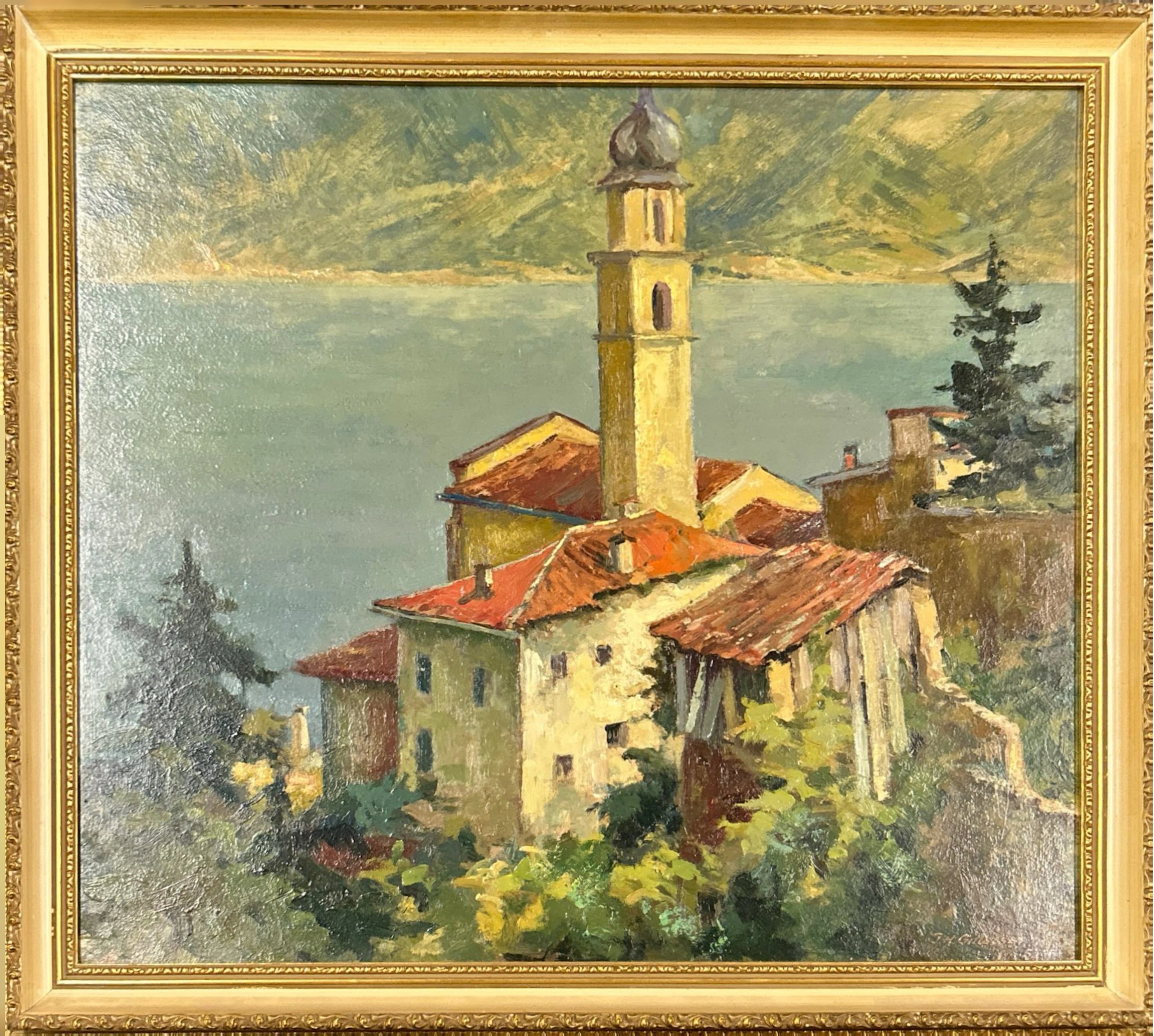 J.H.GILLESSEN 1979 OIL PAINTING.