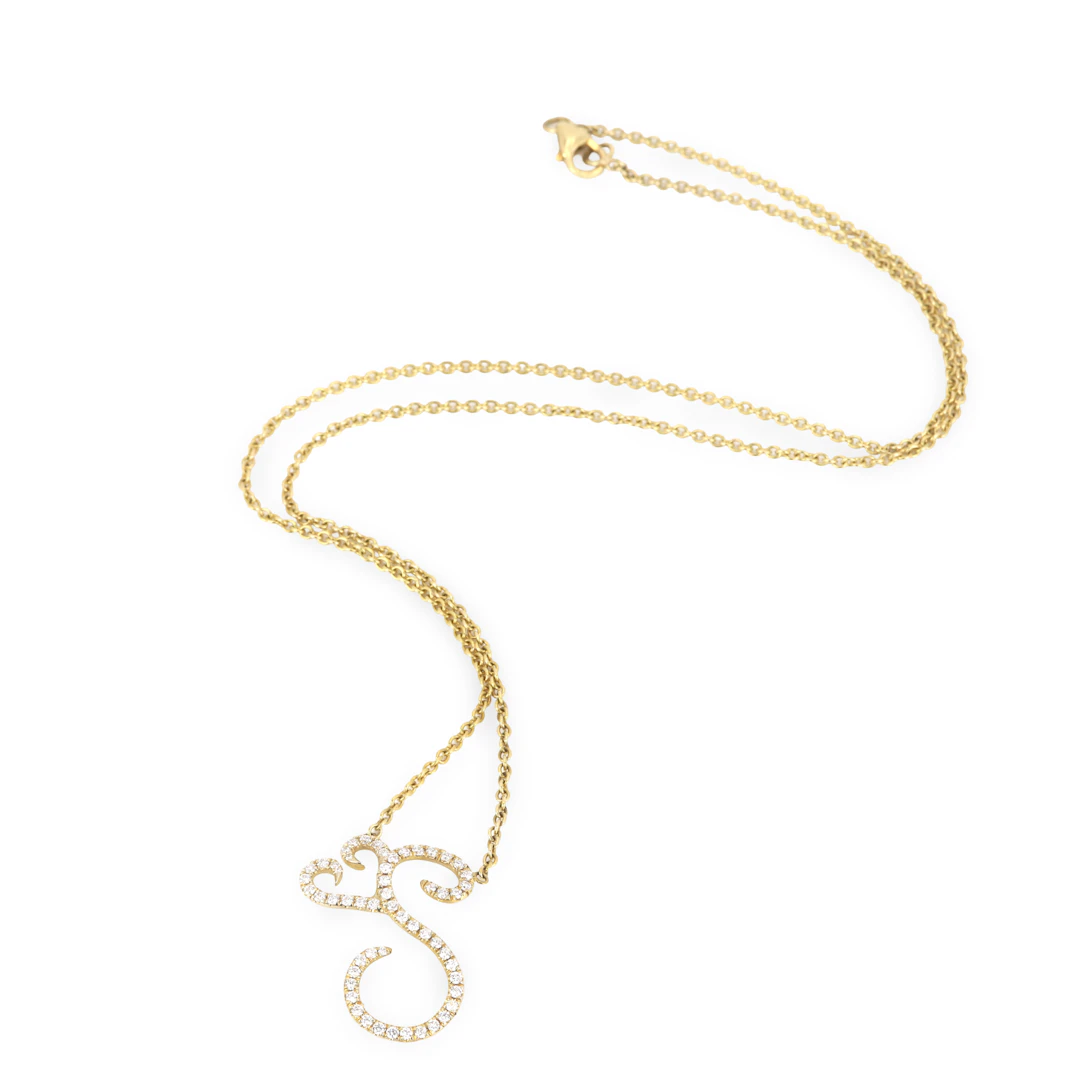18CT GOLD (2CT) BLACK DIAMOND NECKLACE.