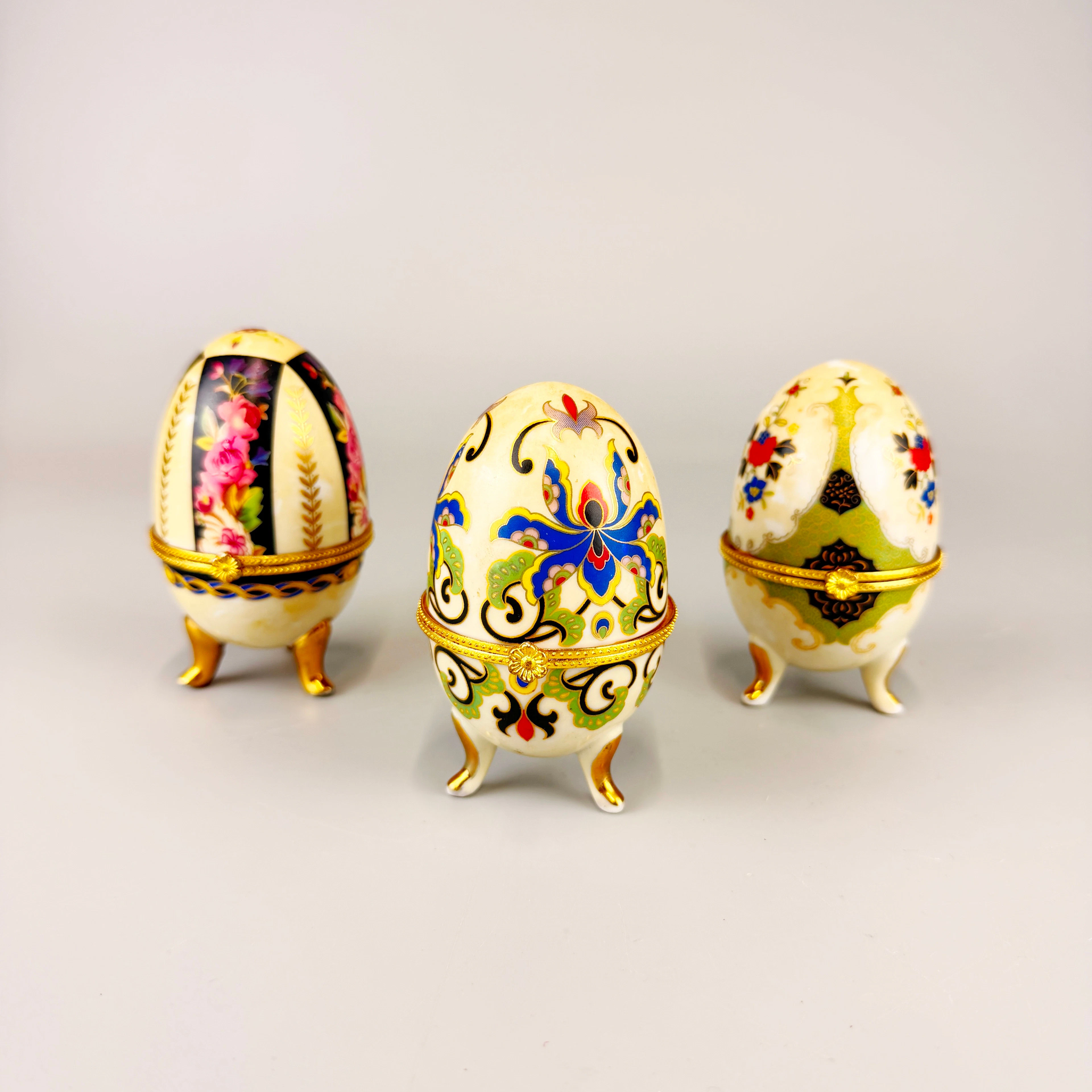 EGG TRINKET BOXES.