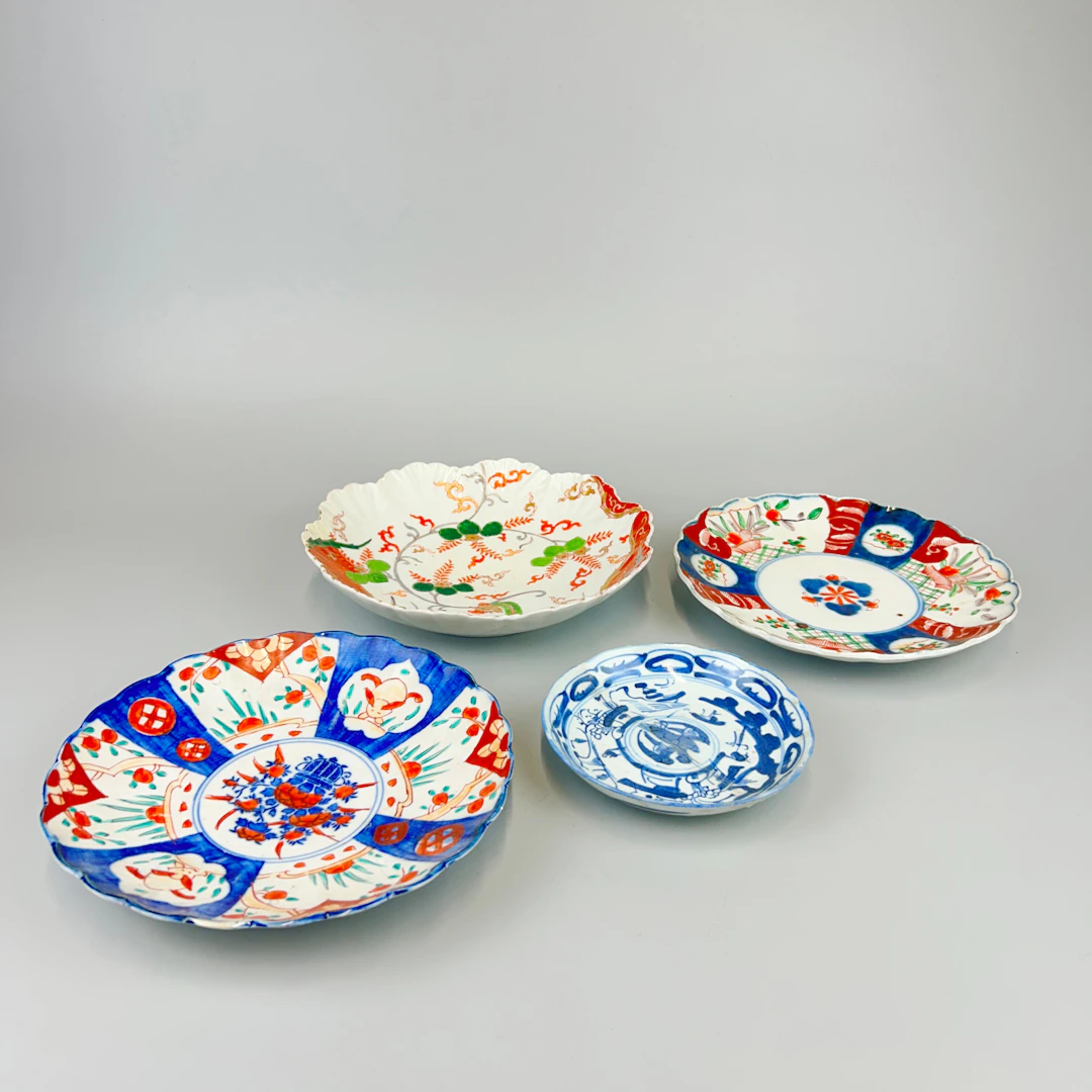JAPANESE PORCELAIN DISHES.