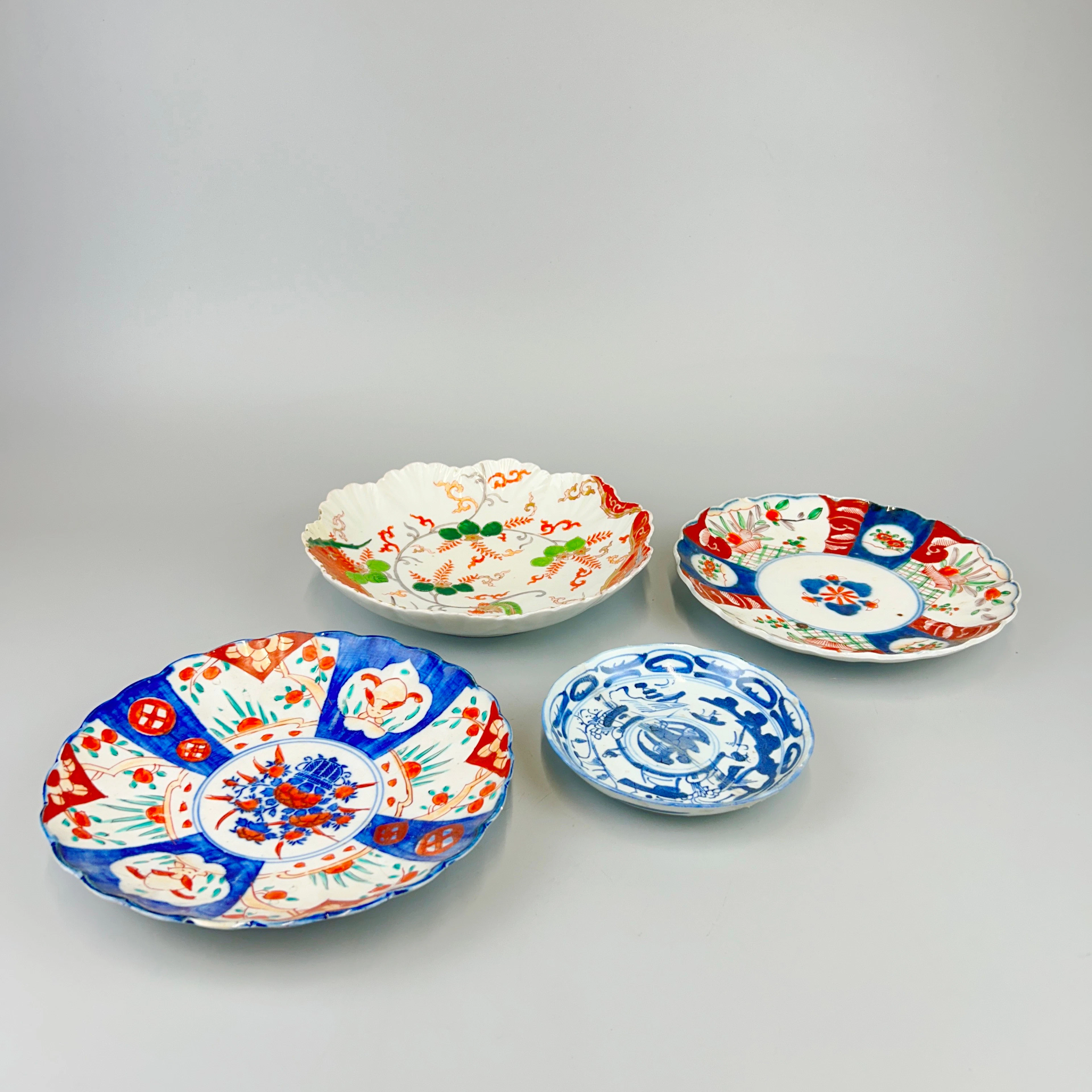 JAPANESE PORCELAIN DISHES.