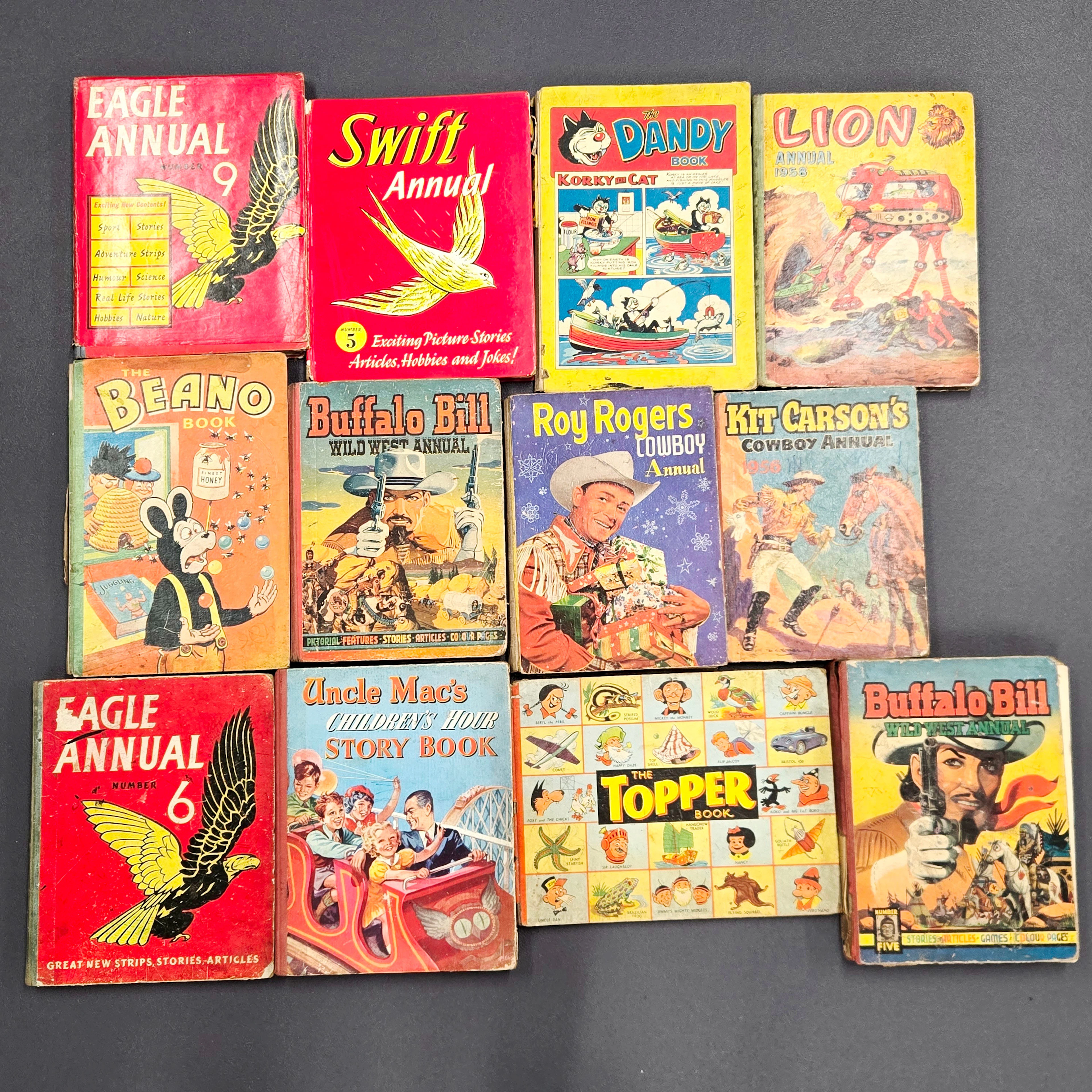VINTAGE ANNUALS.