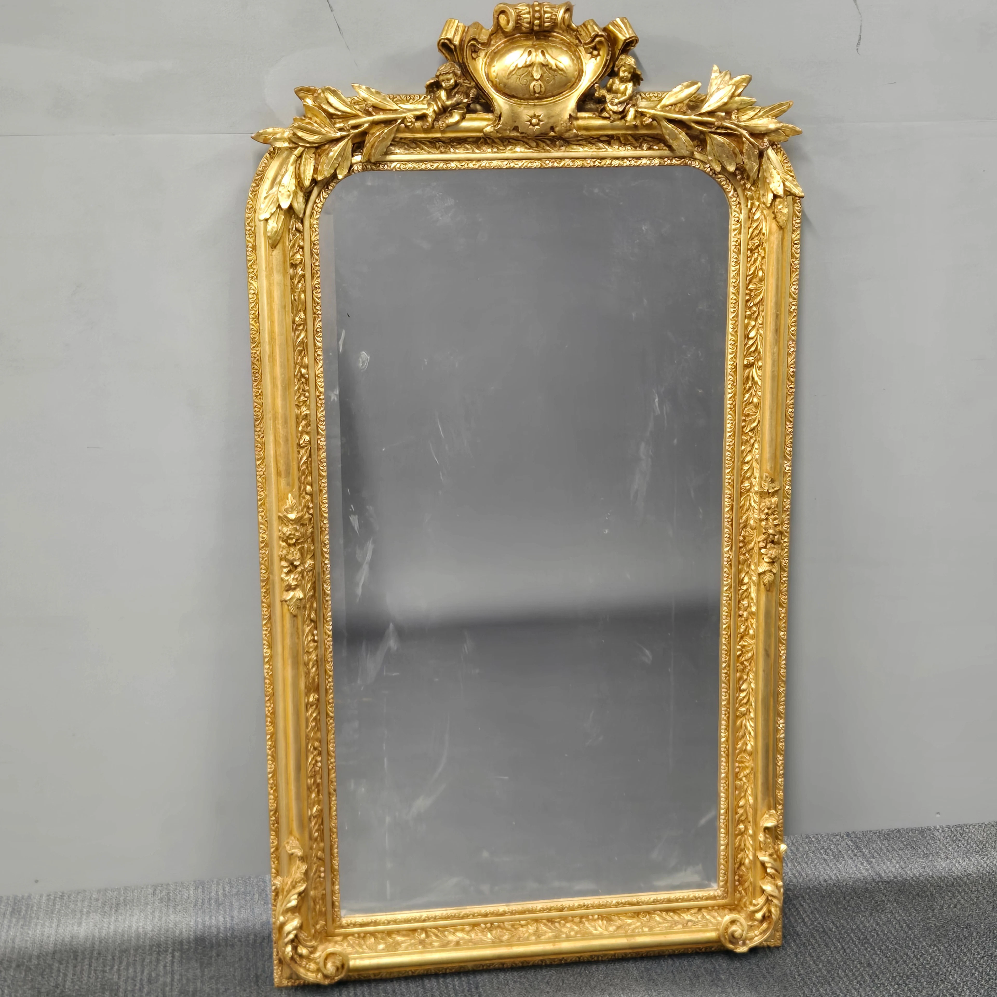 CHERUB DESIGN MIRROR.