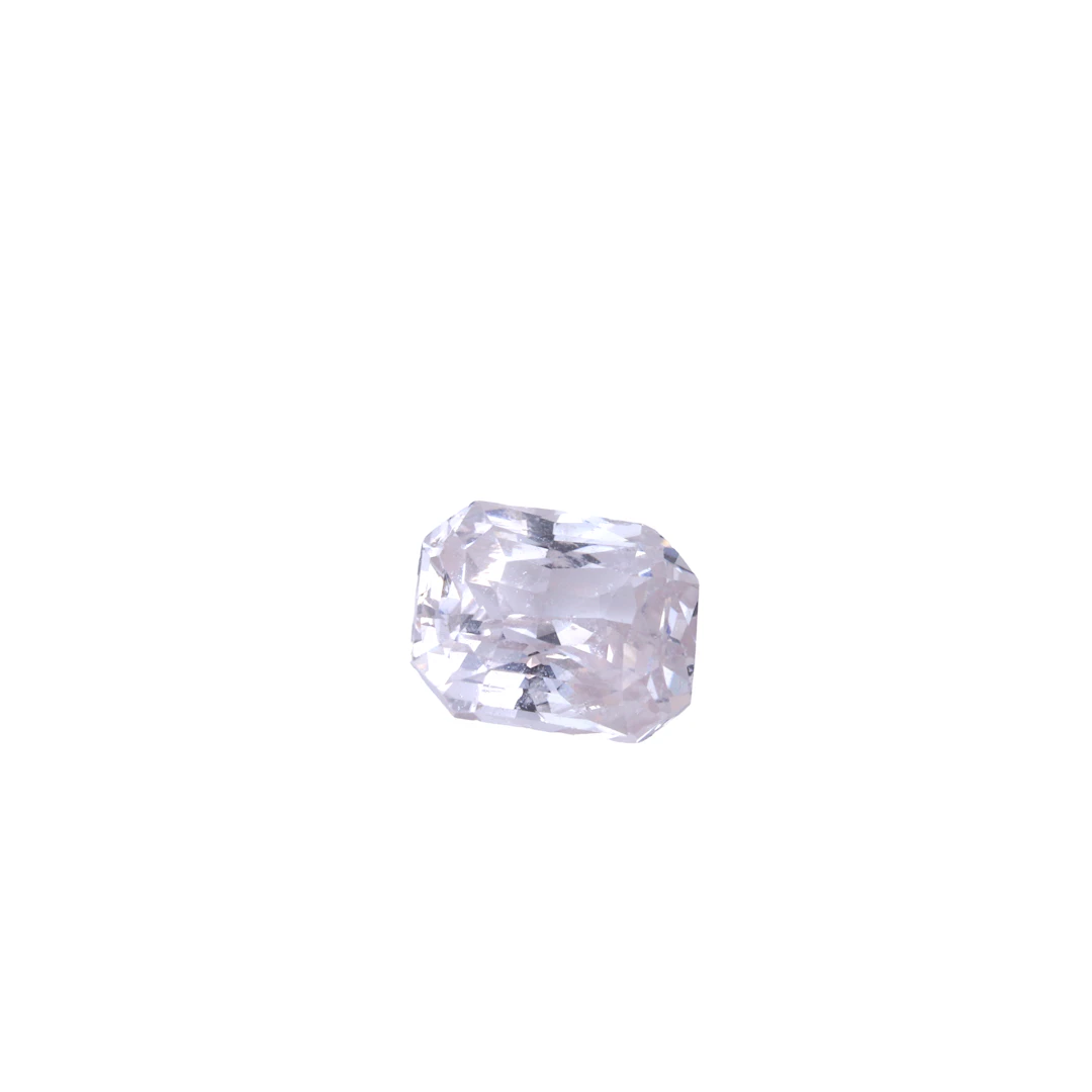 UNMOUNTED 2.55CT WHITE SAPPHIRE.