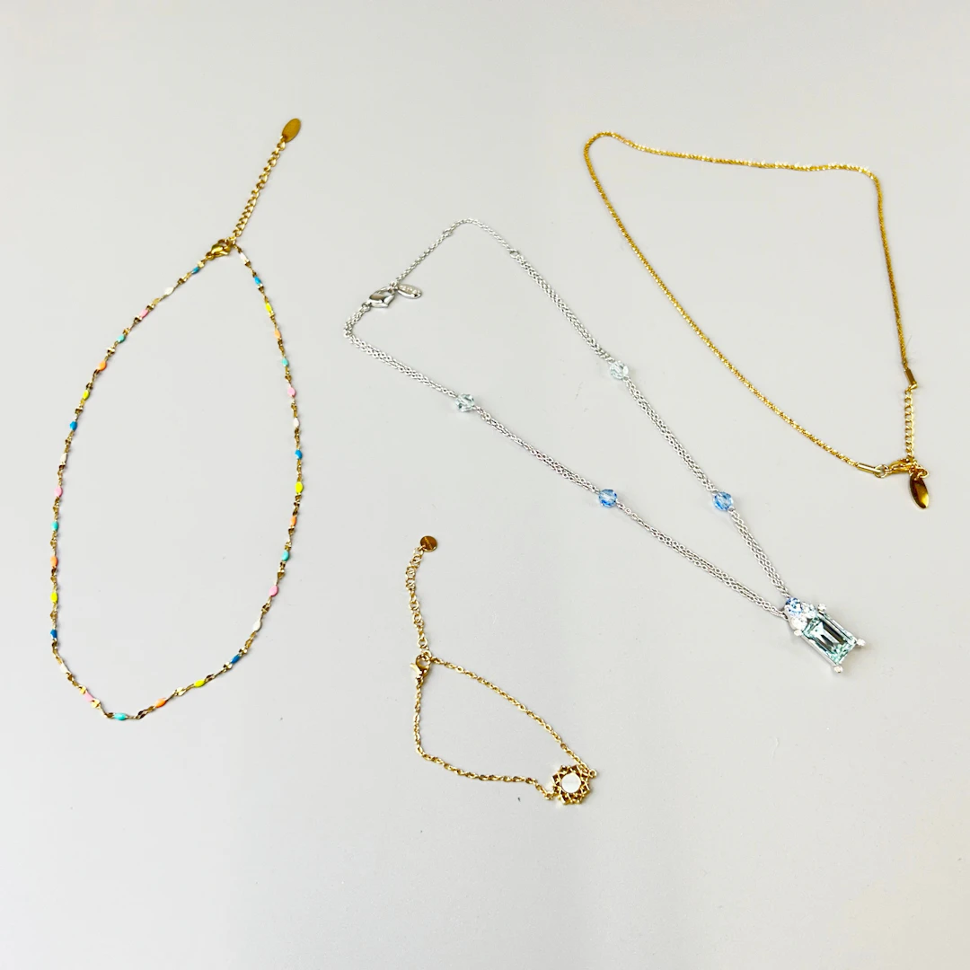TWO ATOLEA NECKLACES ETC.