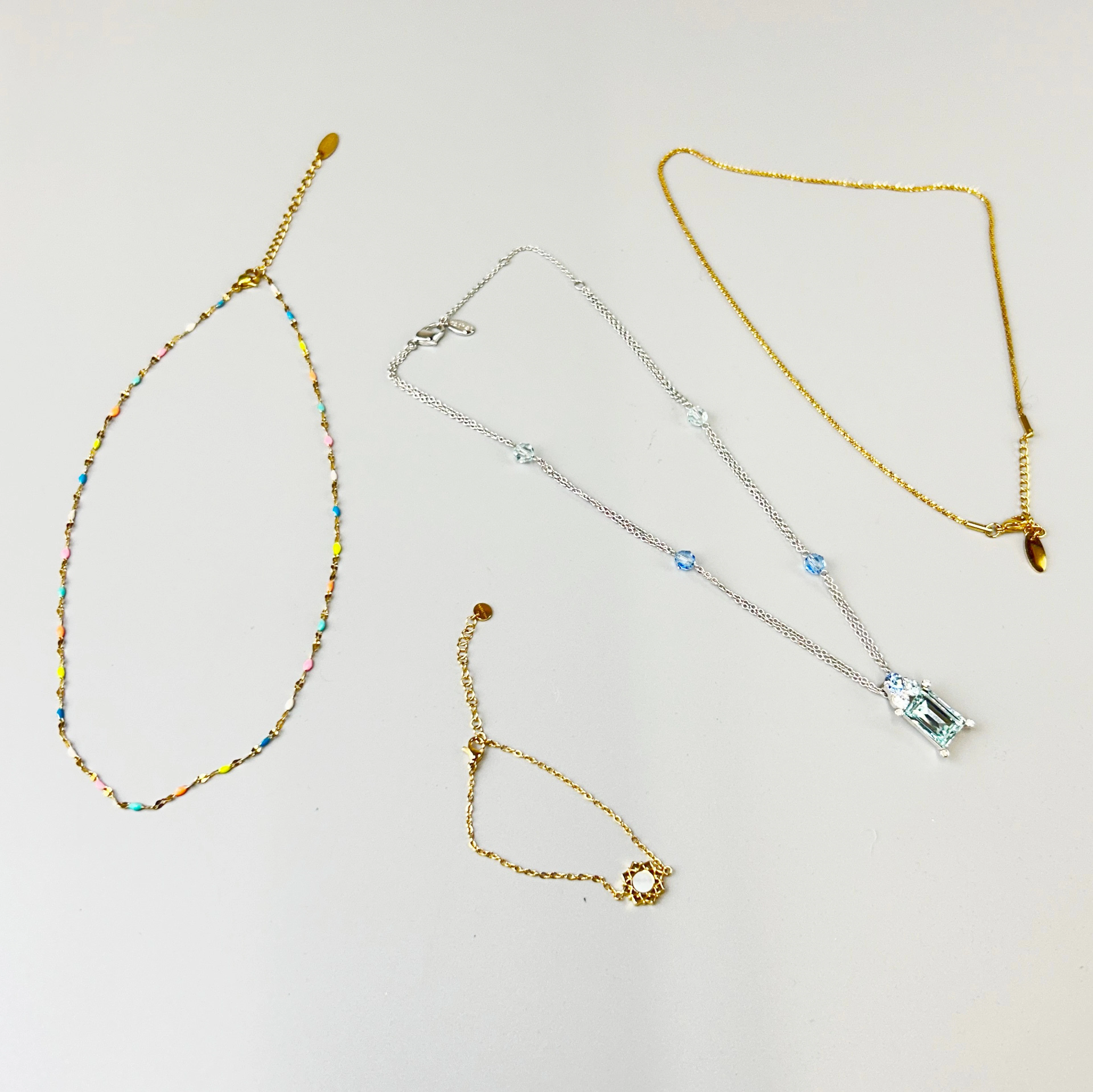 TWO ATOLEA NECKLACES ETC.